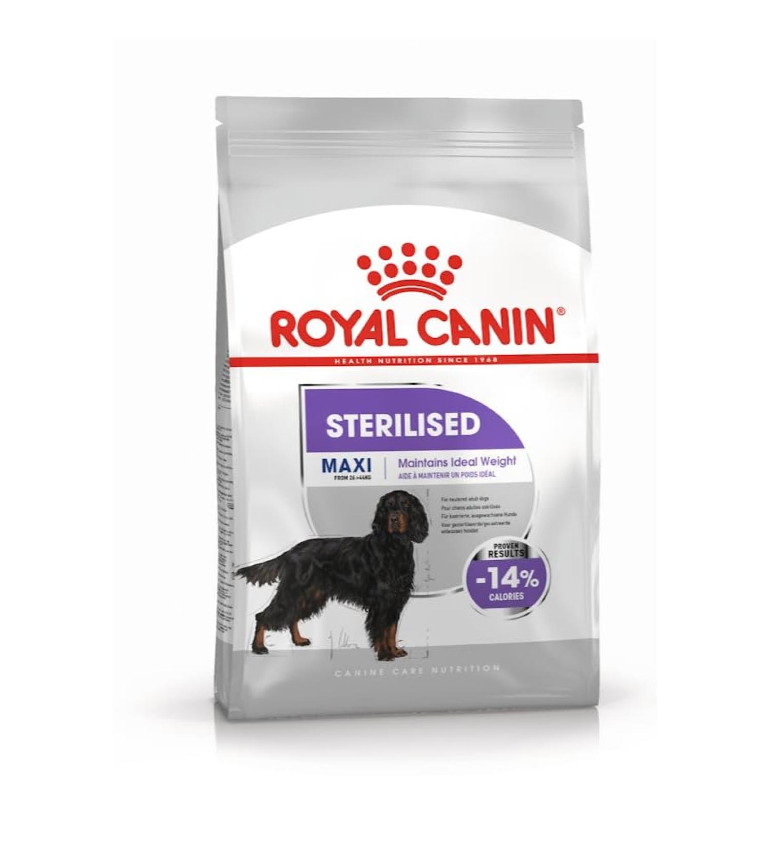 ROYAL Canine Adult STERILISED Maxi 12KG - Buy Online on GoSupps.com