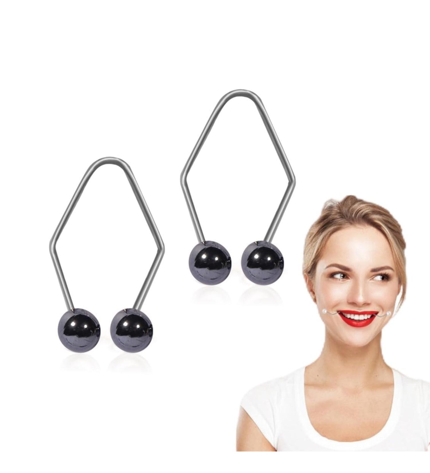 Buy Dimple Makers & Face Dimple Trainer | Smile Beauty Exerciser for Perfect Dimples (Black) - International Shipping - Buy Online on GoSupps.com