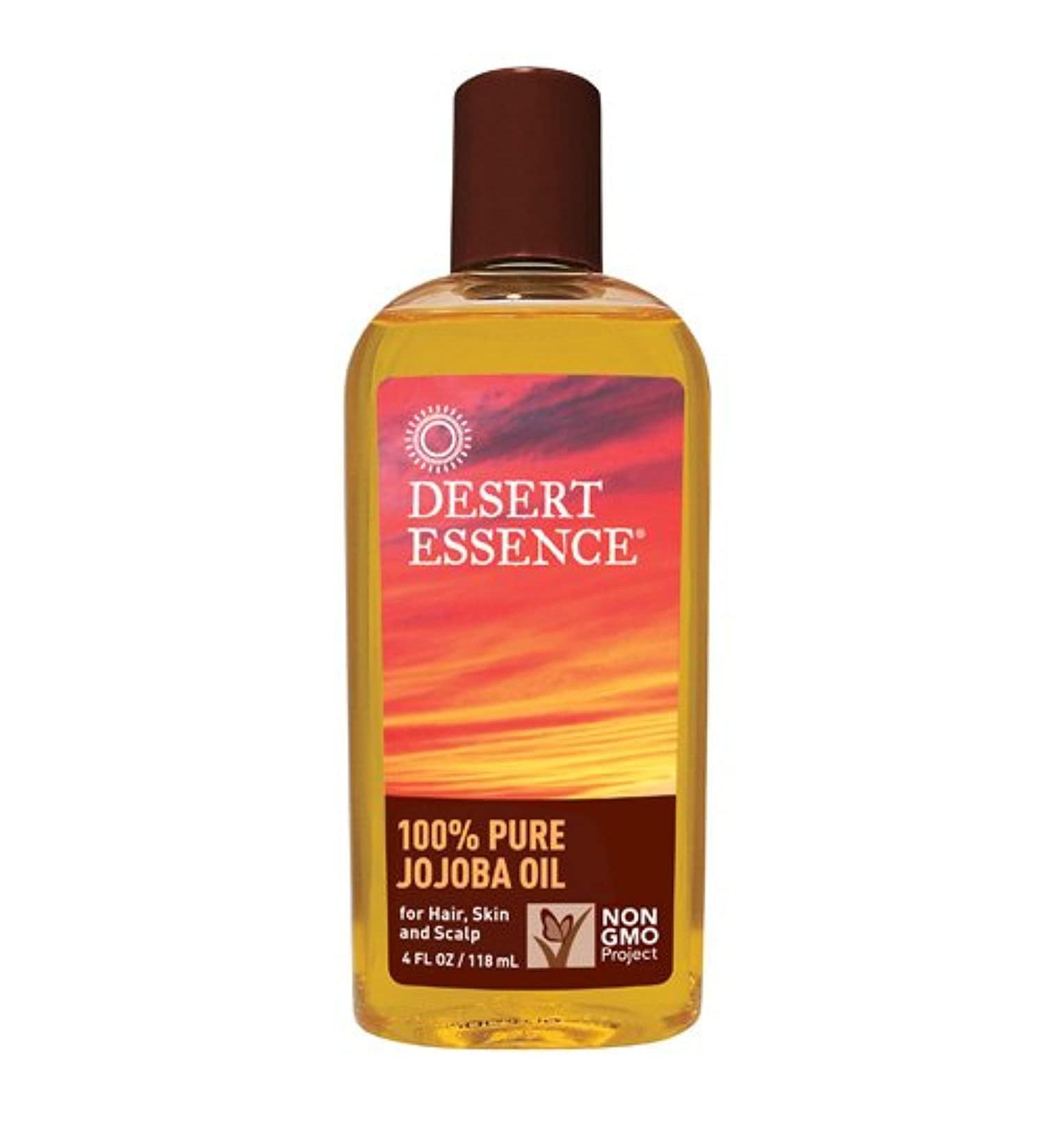 Desert Essence 100% Pure Jojoba Oil 4 oz (Pack of 3)