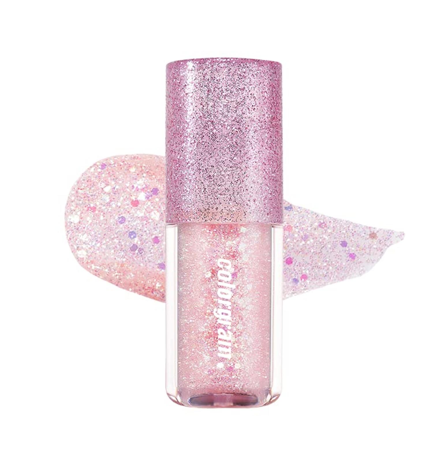 COLORGRAM Milk Bling Shadow - Opal Flash | Liquid Glitter Eyeshadow 3.2g - Long-Lasting Shimmer for Daily & Party Makeup - Buy Online on GoSupps.com