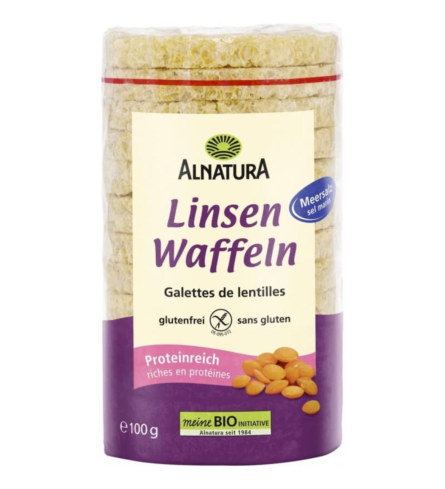 ALNATURA - Lentil Cakes 100G - Pack of 4 - Buy Online on GoSupps.com