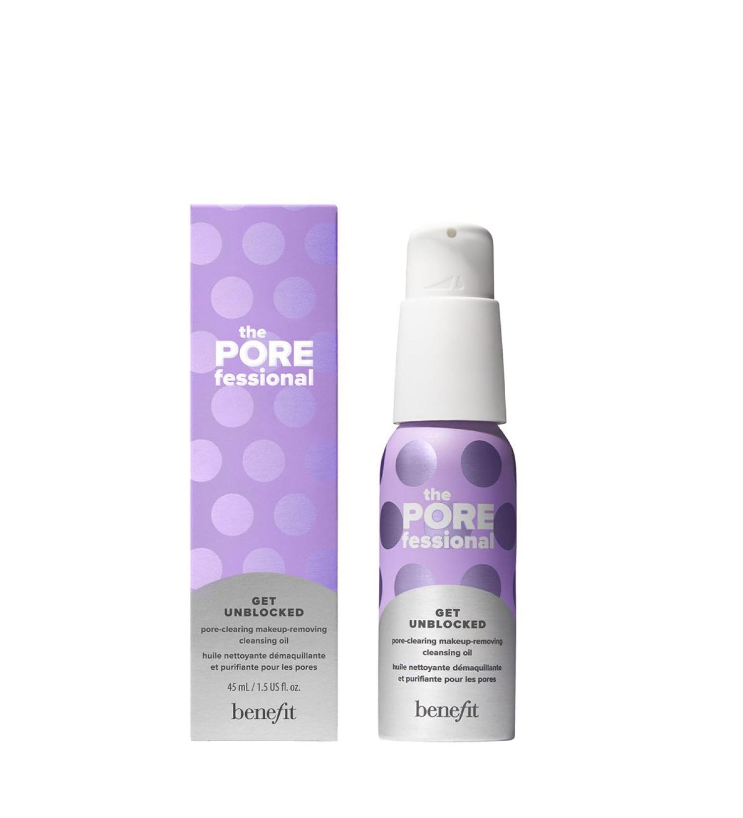 Benefit Cosmetics Mini The POREfessional Cleansing Oil 1.5 oz - Makeup Remover for All Skin Types | Shop Internationally - Buy Online on GoSupps.com