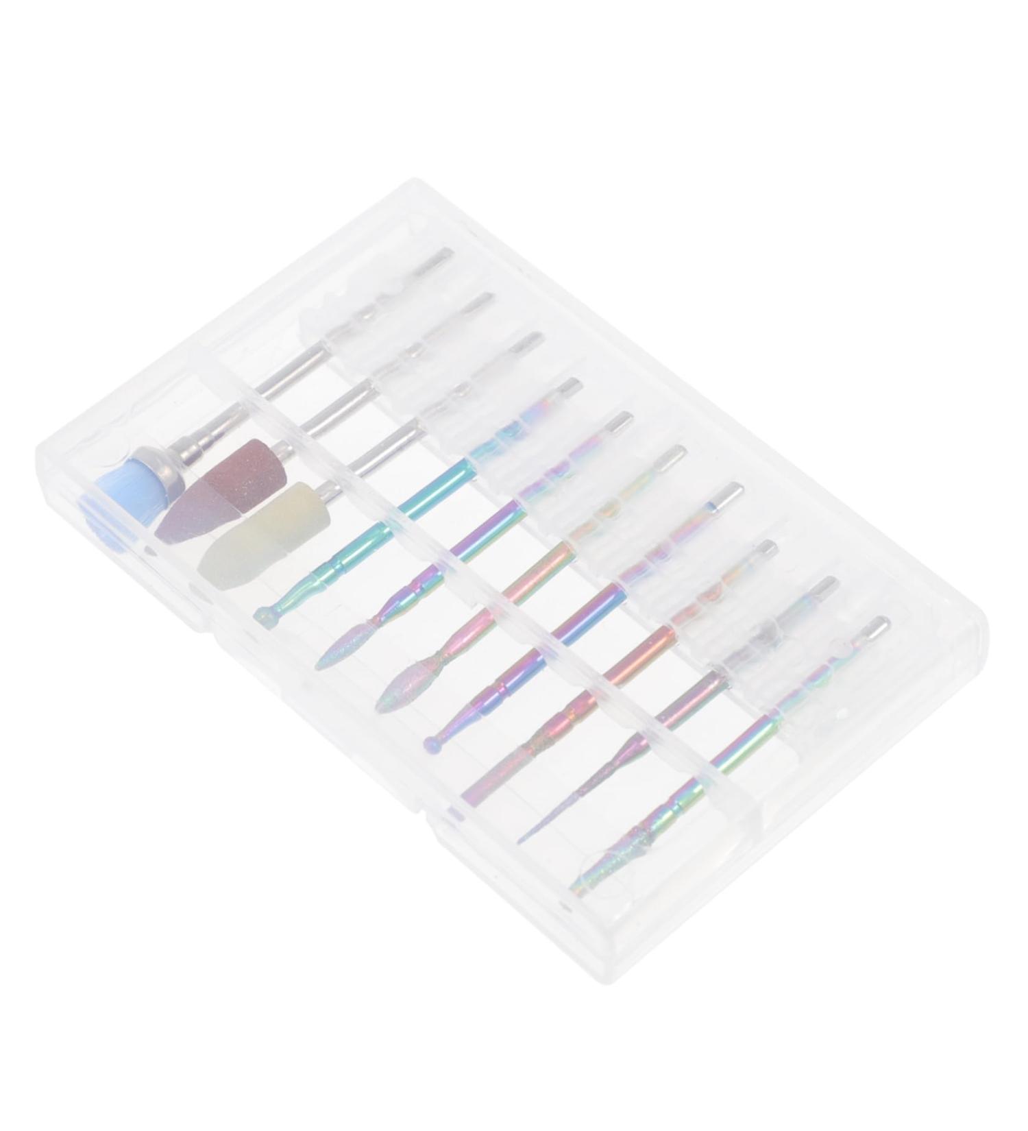 Ipetboom 1 Set Nail Polisher Nail Bit Manicure Milling Drill Bit Ceramic Nail File Nail Cleaner Tool Handpiece File Pedicure Tools Acrylic Headband Alloy Tungsten Steel medium As Shown - Buy Online on GoSupps.com