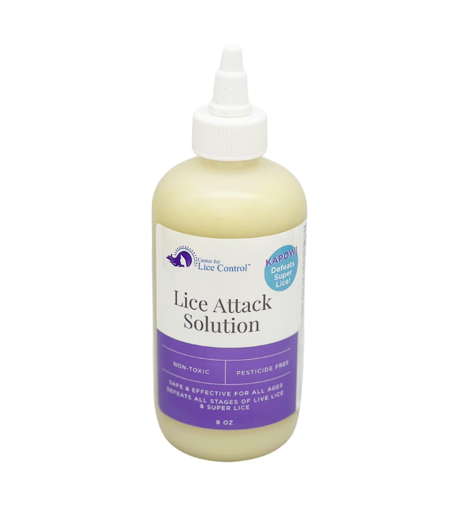 KAPOW! Lice Attack Solution 8 oz - Center for Lice Control - Buy Online on GoSupps.com