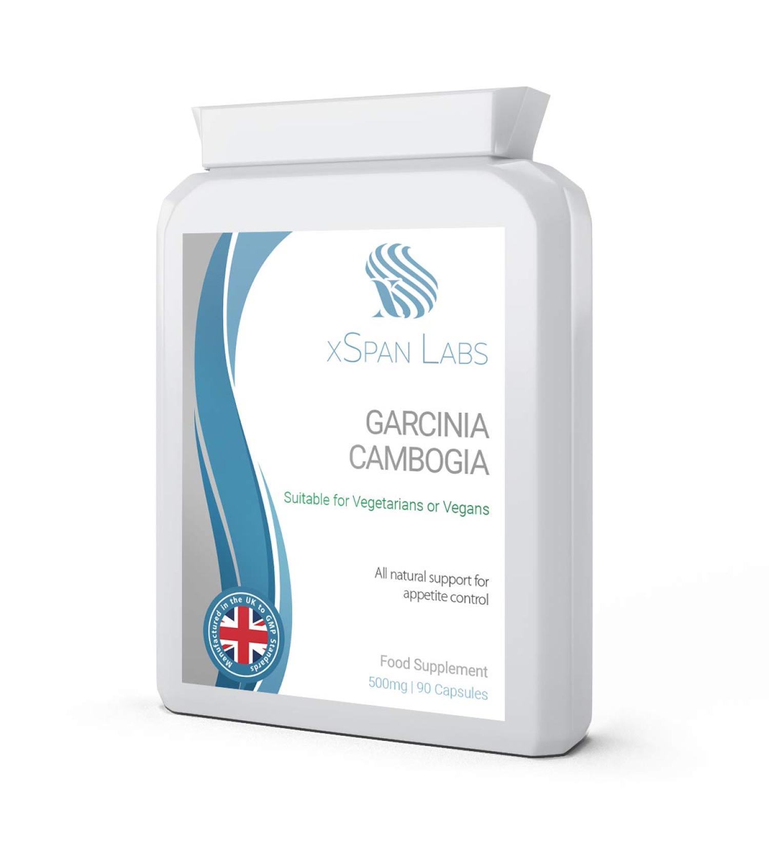 Super Strength Garcinia Cambogia 1500mg with Chromium Picolinate | 30 Day Supply | UK-Made - Buy Online on GoSupps.com