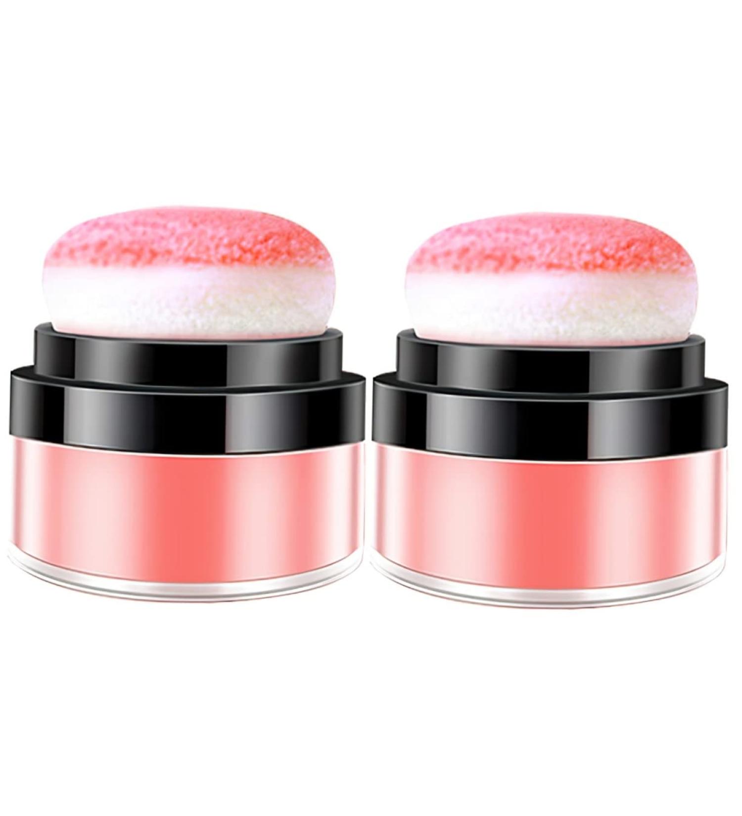Didiseaon 2pcs Oil Control Cushion Blush Rose Blush Shimmer Blush Face Blushes Putty Blush Blusa Plastic Rosy - Buy Online on GoSupps.com