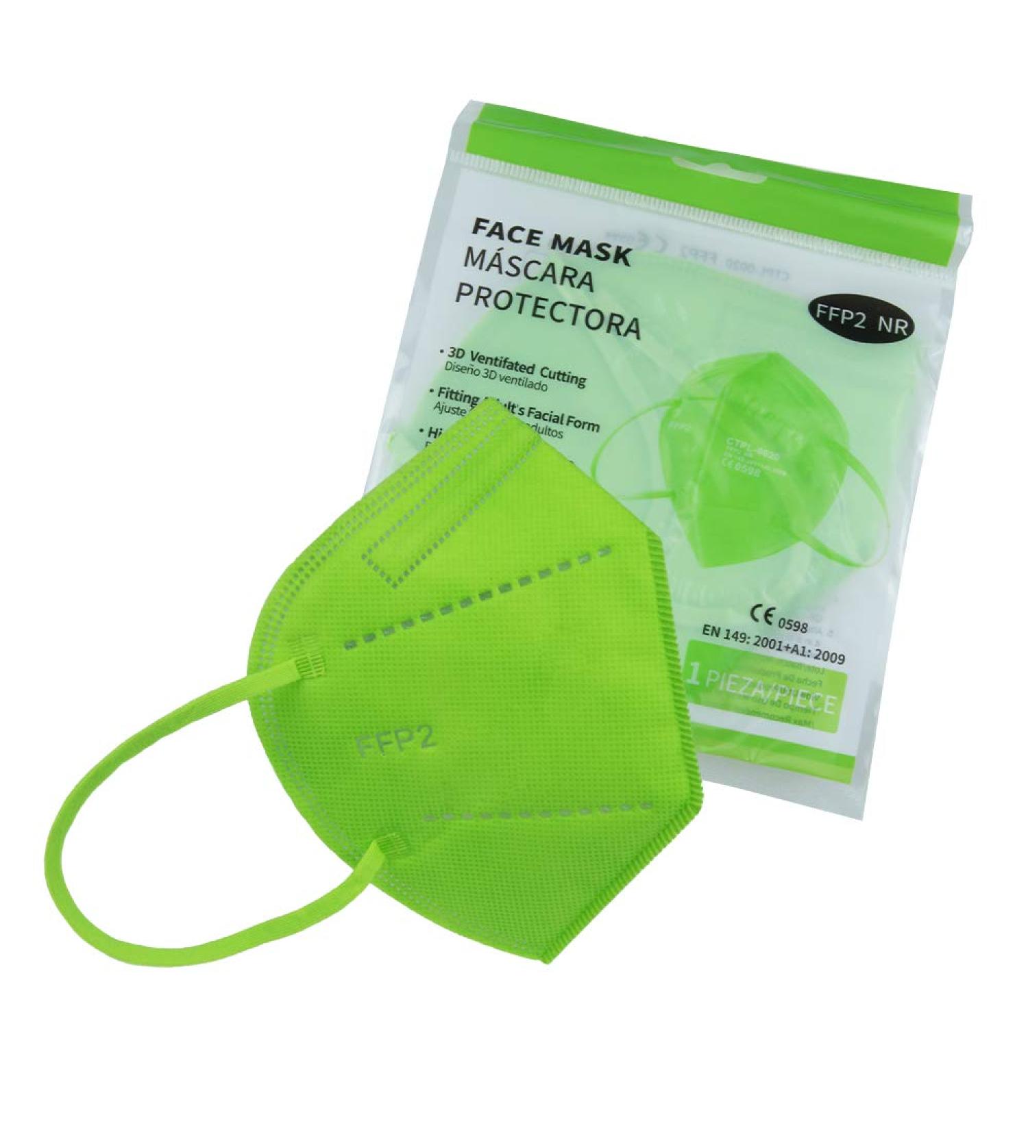 Buy Sanex 25-Piece FFP2 Respiratory Masks - 5-Layer Protection Individually Packaged Light Green - Perfect for Mouth & Nose Safety Ships Internationally - Buy Online on GoSupps.com