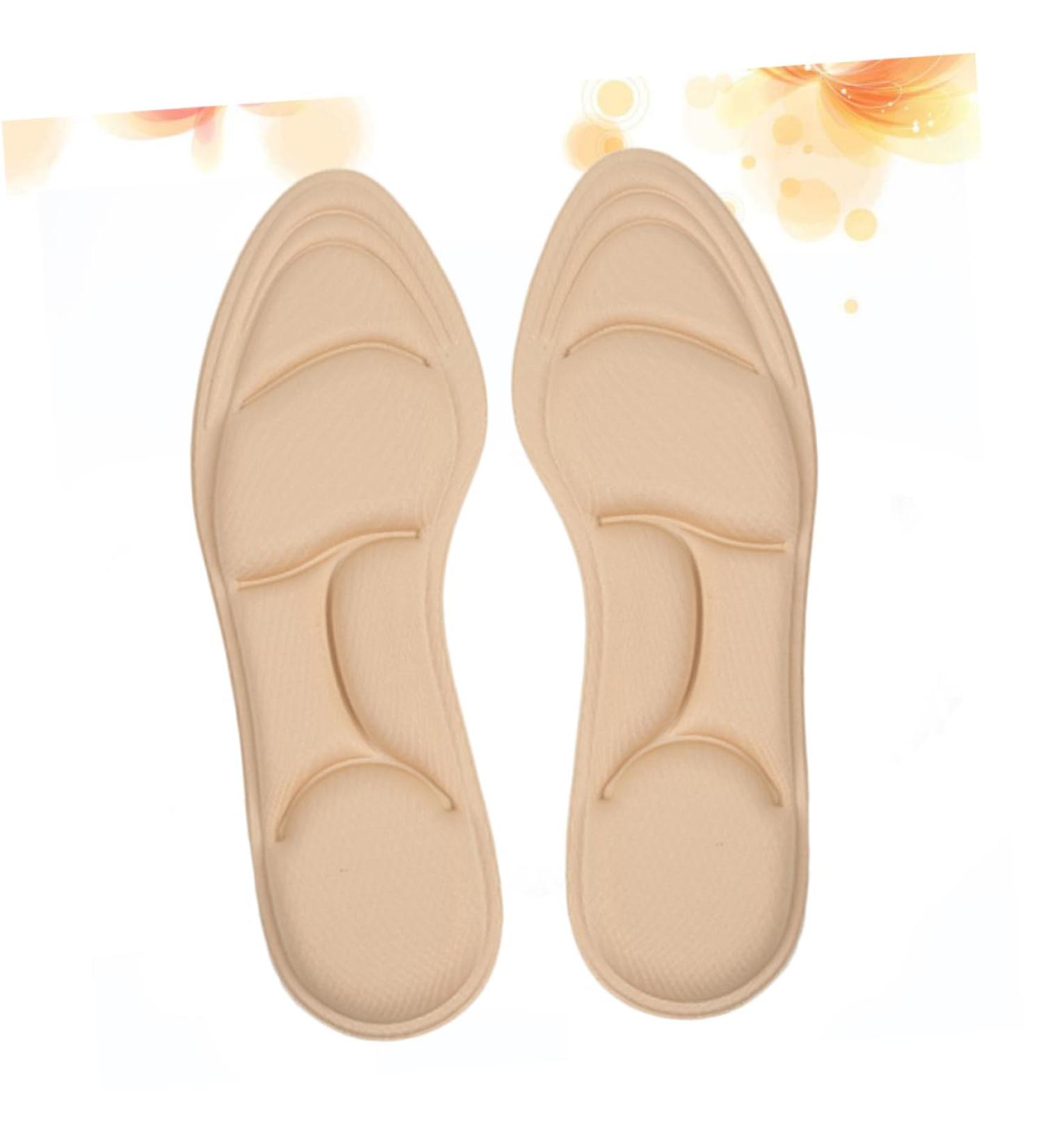 Beaupretty Sponge Insoles Exercise Shoe Inserts Shoe Filler Shoe Pads Insoles for Arch Support Shoe Insert Women Insoles for Shoes Orthotic Insoles Shoe Insoles Massage Miss As Shown 25.00X8.80X0.90CM - Buy Online on GoSupps.com