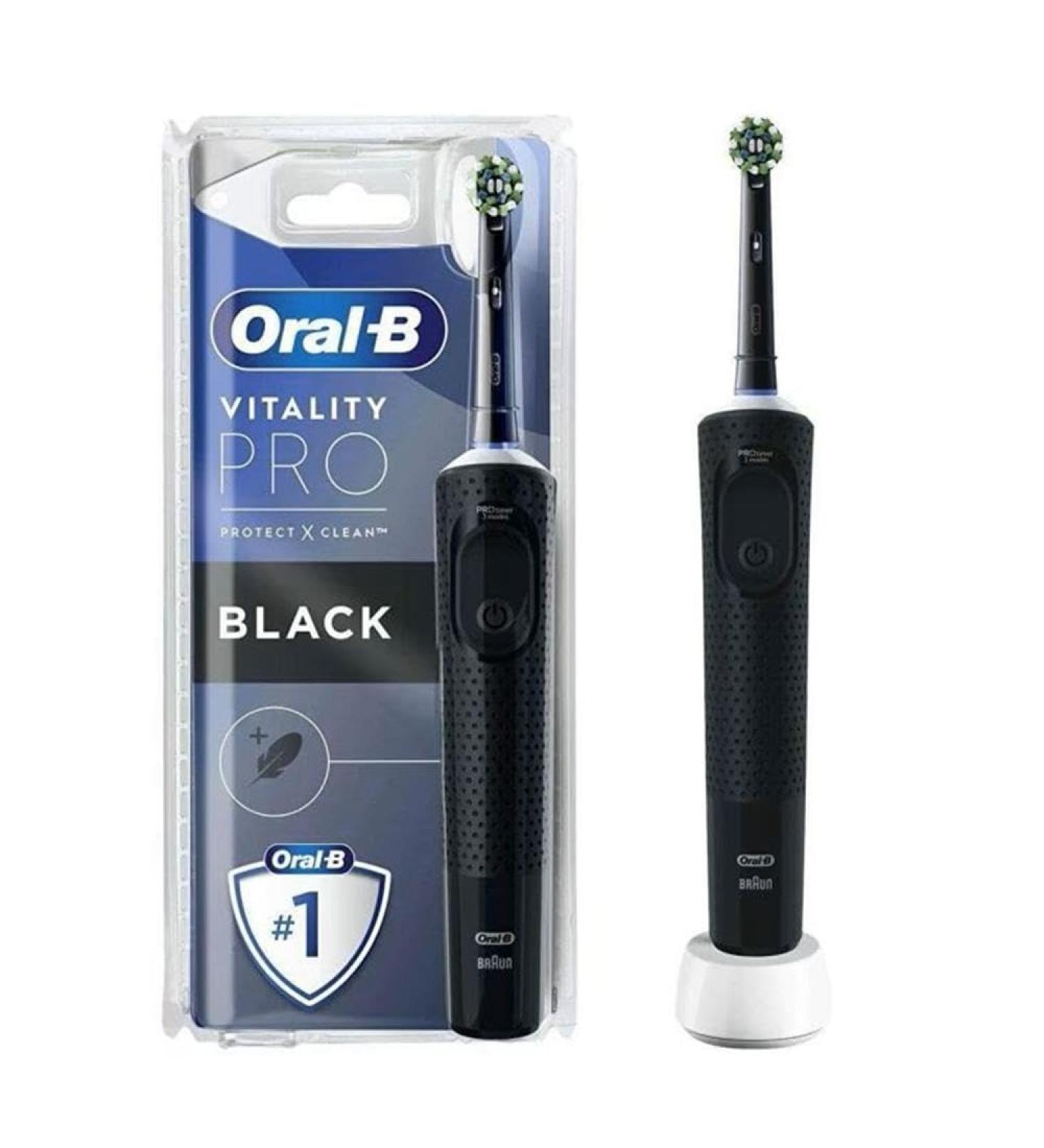 Oral-b Vitality Pro Electric Toothbrush Rotating Black