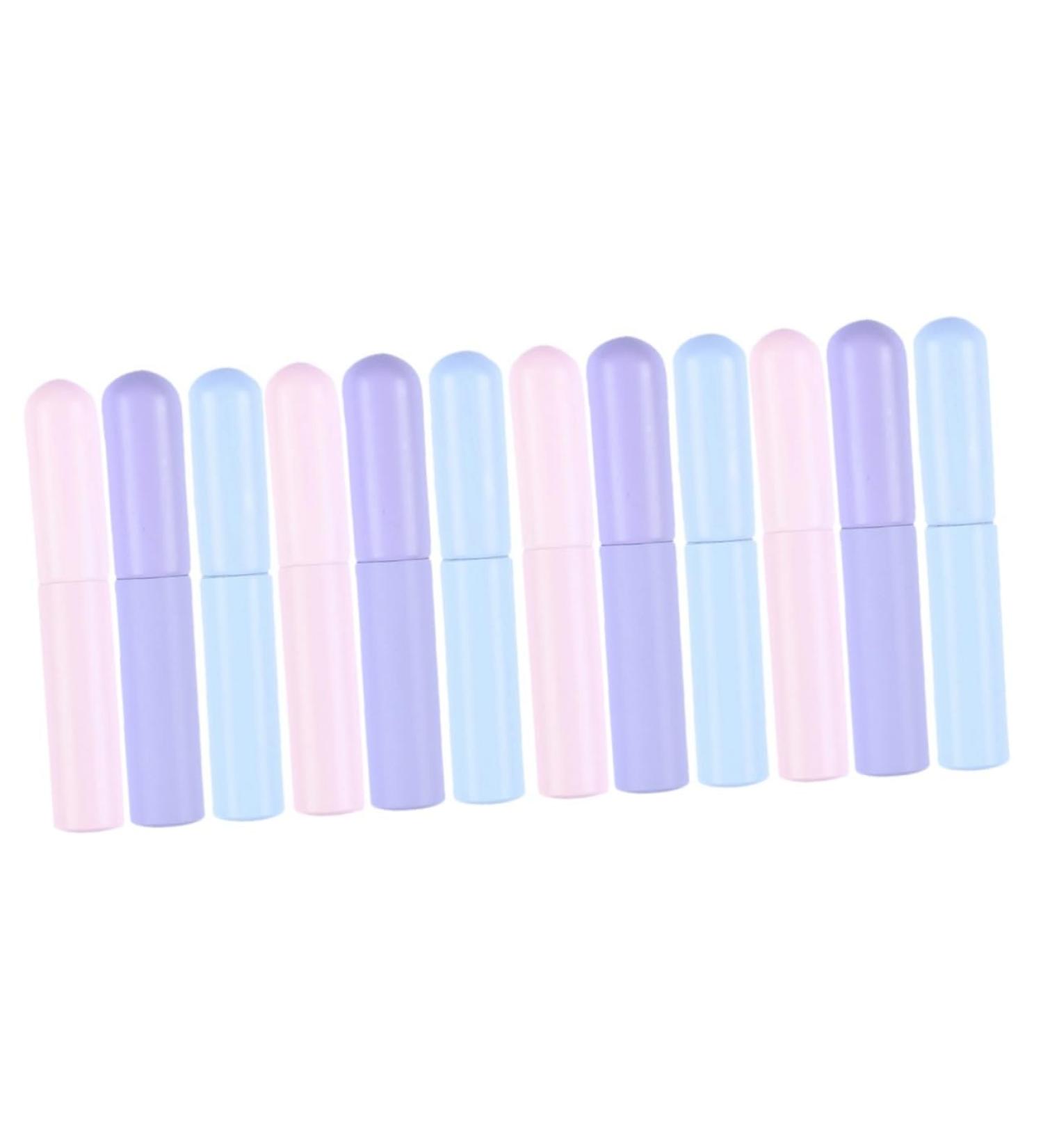 FRCOLOR 12 Pcs Silicone Lip Brush Set - Lipstick Applicator Wands & Balm Brushes - Assorted Colors - Perfect for Lip Makeup & Lip Care - Buy Online on GoSupps.com
