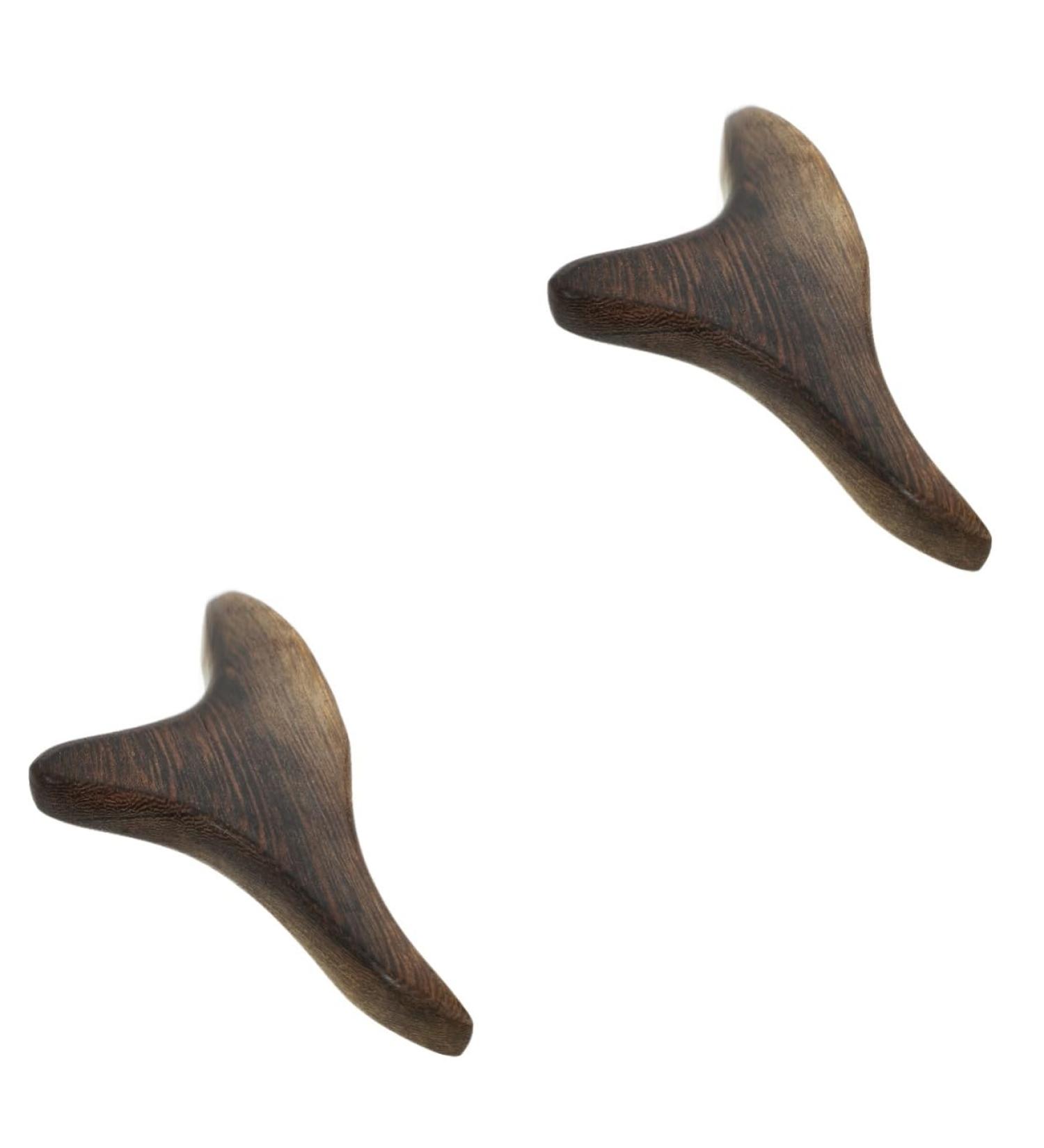 Artibetter Trigger Wood Massage Tool - 2PCS Acupuncture Massage Stick for Legs Shoulders & Back Relief - Buy Online on GoSupps.com