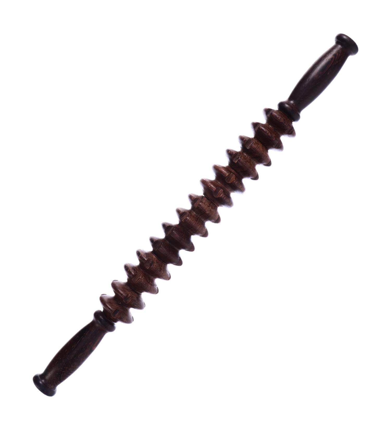 Relieve Tension with Healeved Hand Massager Roller Wheel - Wooden Scalp & Body Massage Tool for Trigger Point Therapy - Buy Online on GoSupps.com