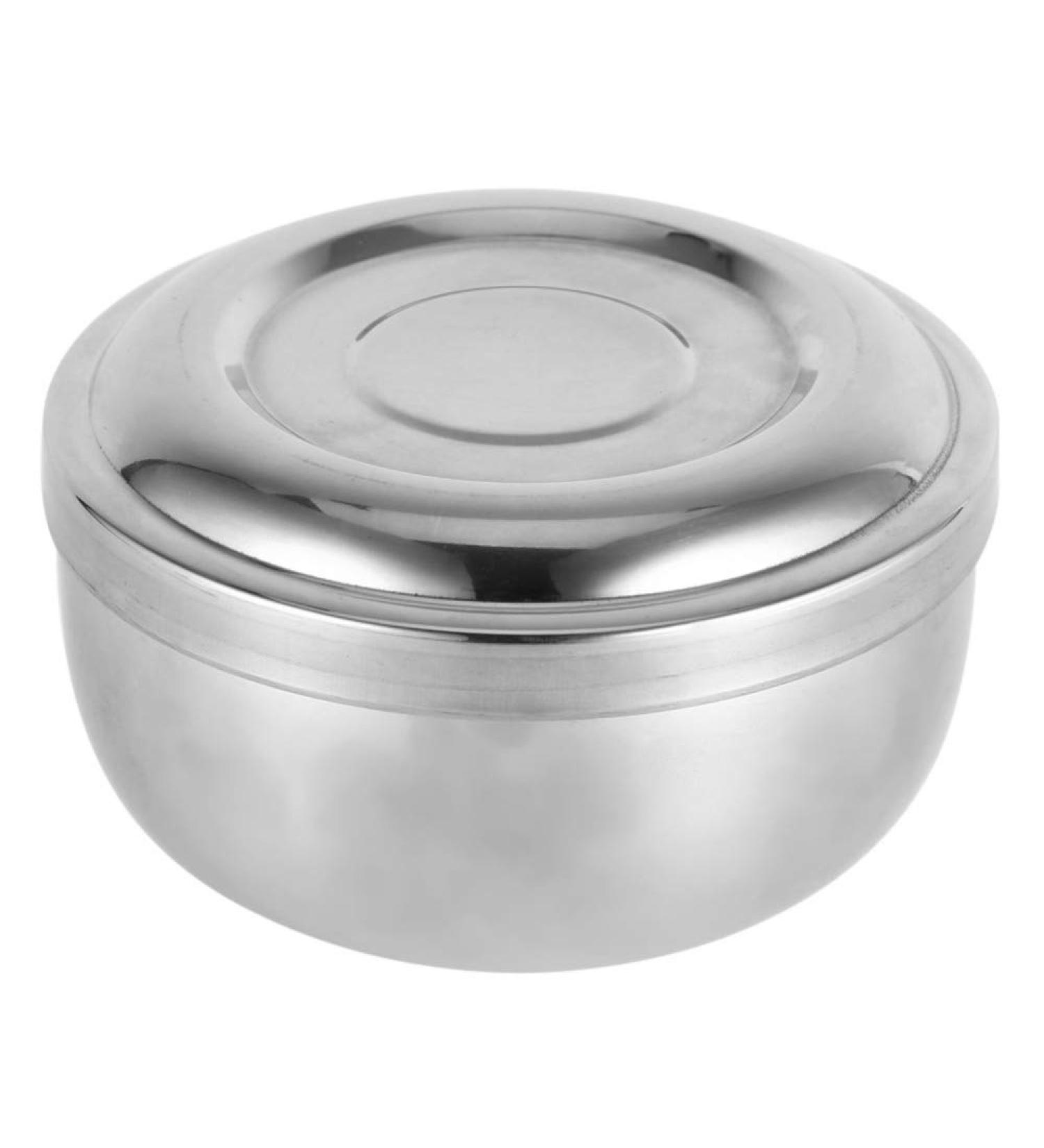 Makivi Stainless Steel Razor Bowl Mug for Men | Shaving Brush & Soap Dish | Perfect Beard & Face Cleaning | Durable & Stylish Shave Accessories - Buy Online on GoSupps.com