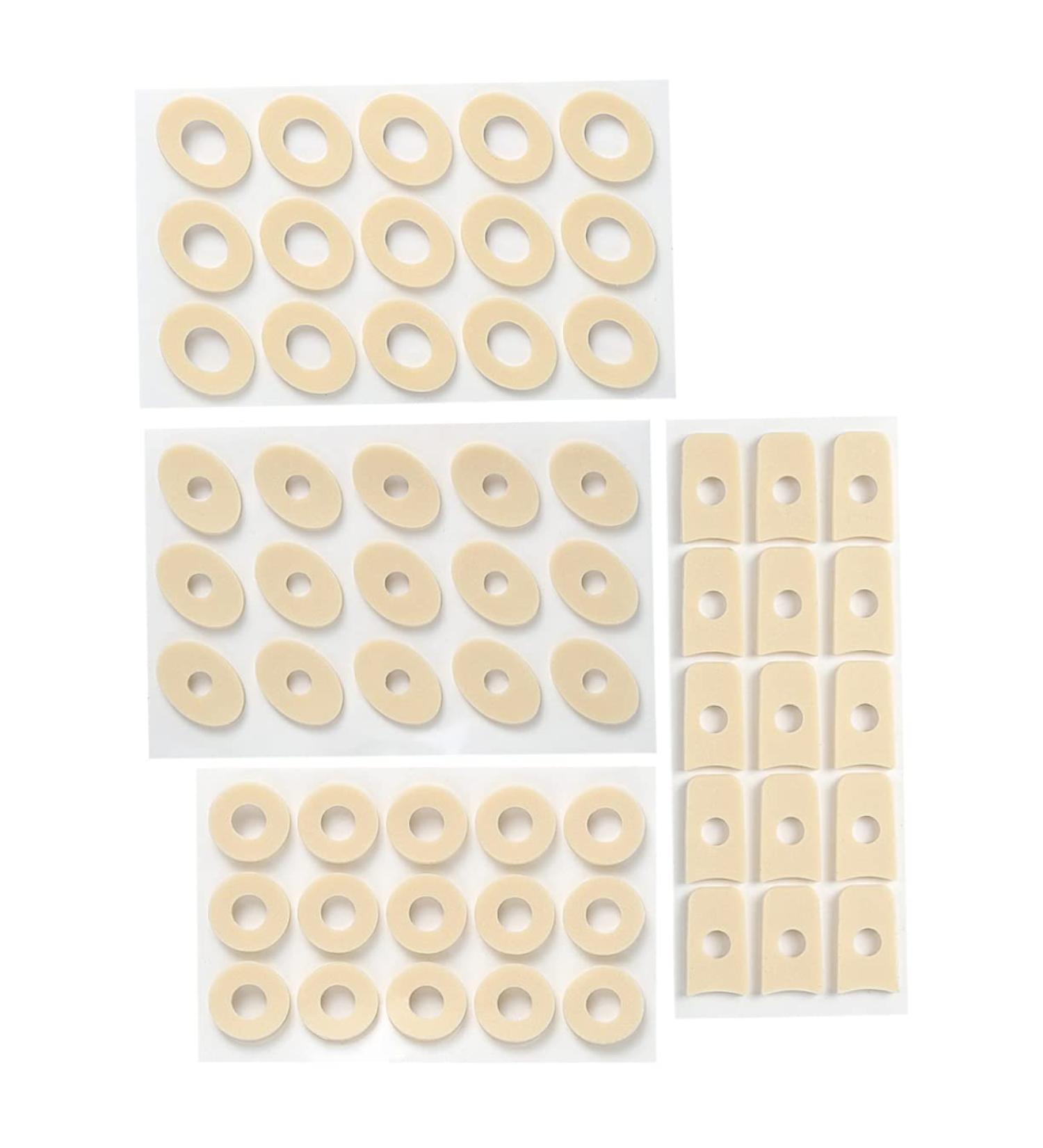 DOITOOL 4sheets Latex Corn Stickers Toe Spacer Toe Feet Pads Cushions Feet Foot Protectors for Feet Silicone Gel Stickers Feet Corn Cushion Corn Pads for Toe Feet Corn Patch - Buy Online on GoSupps.com