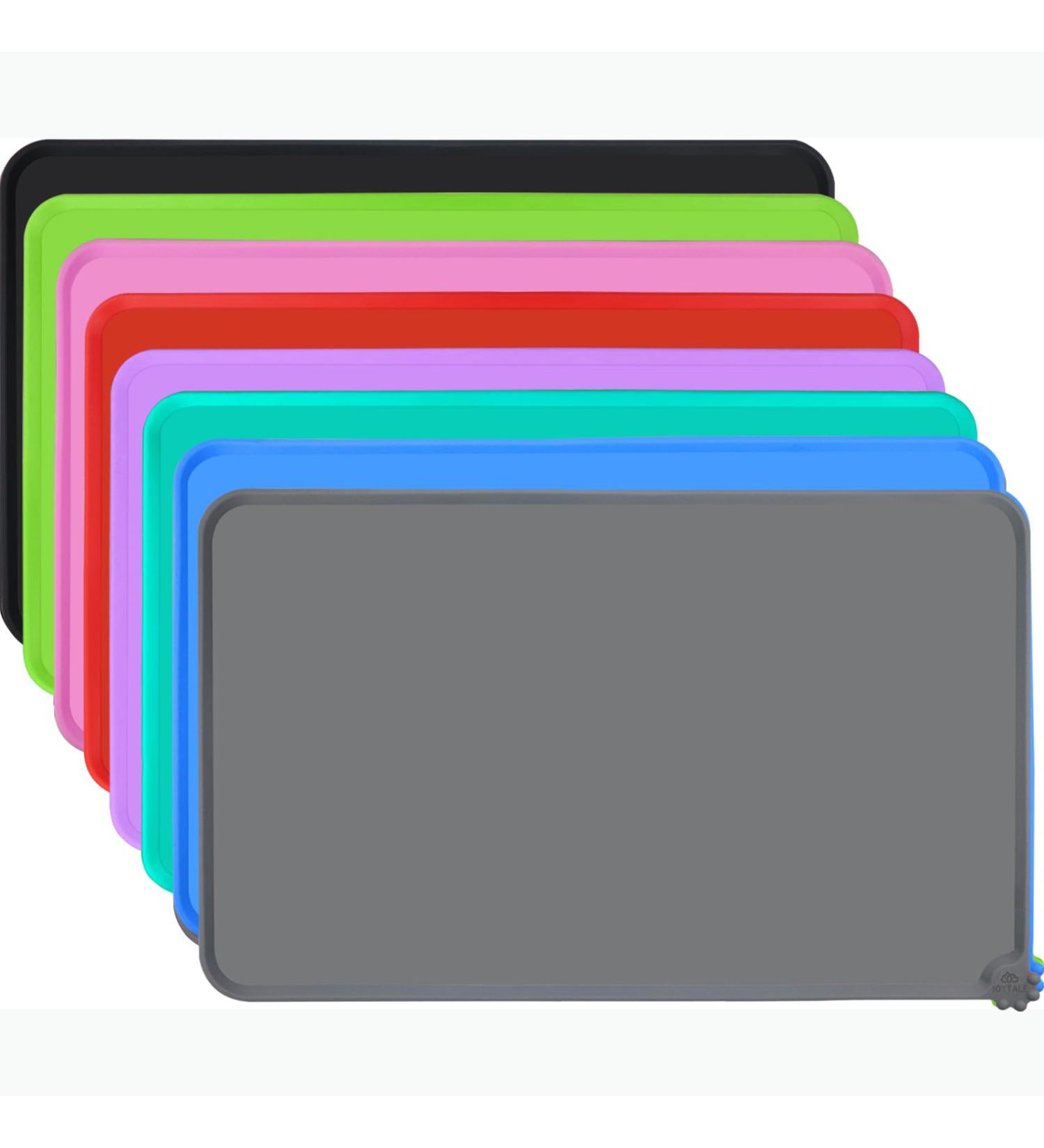 Buy Joytale Non-Slip Silicone Feeding Bowl Mat for Dogs - Waterproof & Large (53x37cm) - Gray | International Shipping Available - Buy Online on GoSupps.com