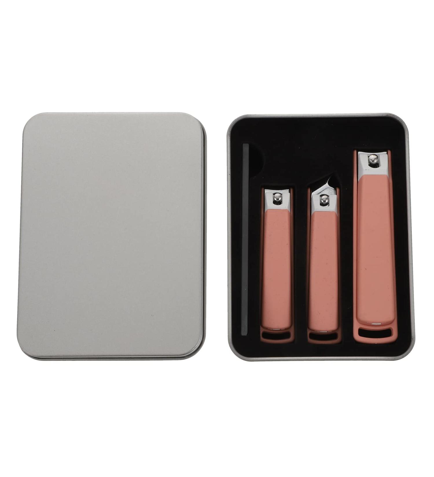 1Set Anti-splash nail clippers toenail file manicure kits toe nail Thin Nail Clippers cuticle clippers toenail clipper Nail Care Tool unique pedicure carbon steel - Buy Online on GoSupps.com