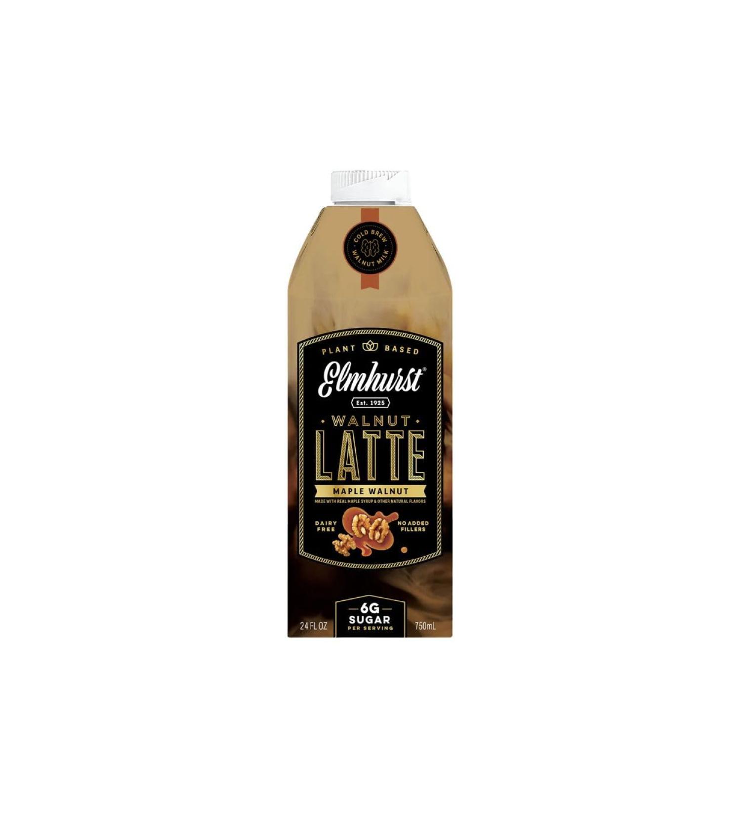 Elmhurst 1925 Maple Walnut Latte Latte v g talien aux noix et au sirop d' rable avec caf Cold Brew Cr meux noix et polyvalent 750 ml - Buy Online on GoSupps.com