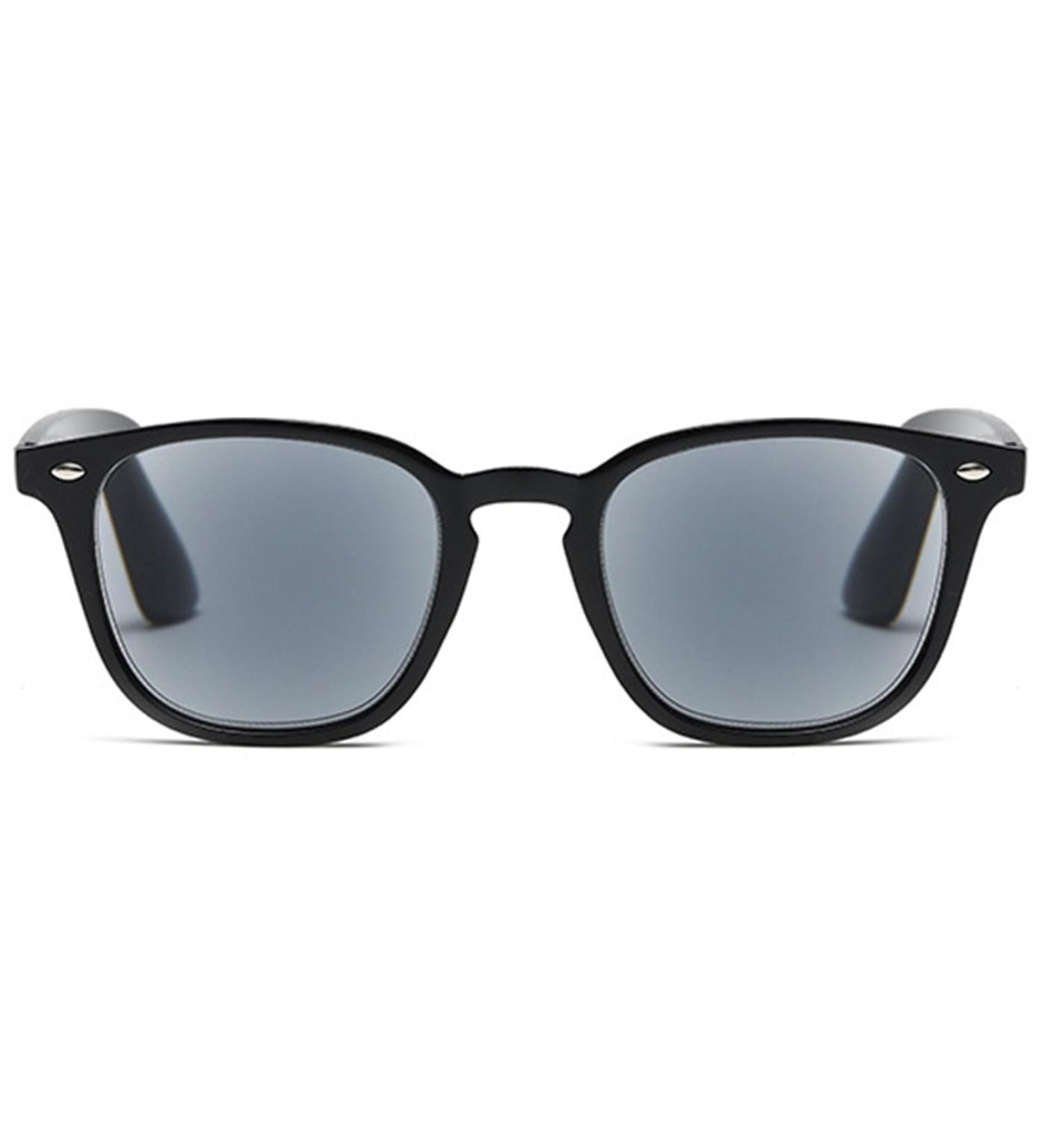 Abetos Reading Glasses with Sun Protection | Tinted Sunglasses for Men & Women | Blue Light Filter & Spring Hinges | Black 1.5x Reading Aid - Buy Online on GoSupps.com