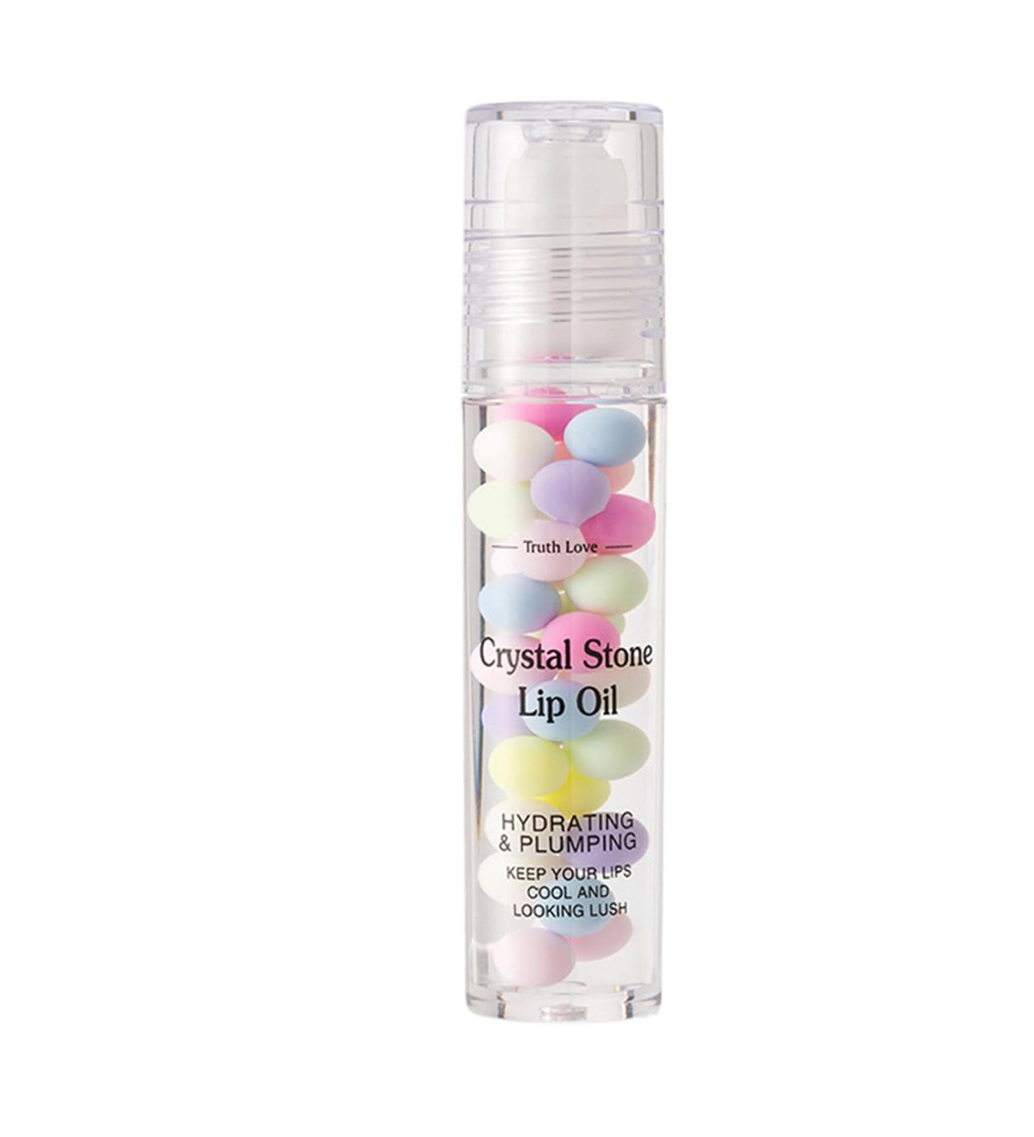 Moisturizing and Plumping Lip Oil Roll-on Applicator Non-Stick Glossy Finish Soothing Natural Ingredients | Ideal Lip Moisturizer for Girls and Women - Buy Online on GoSupps.com