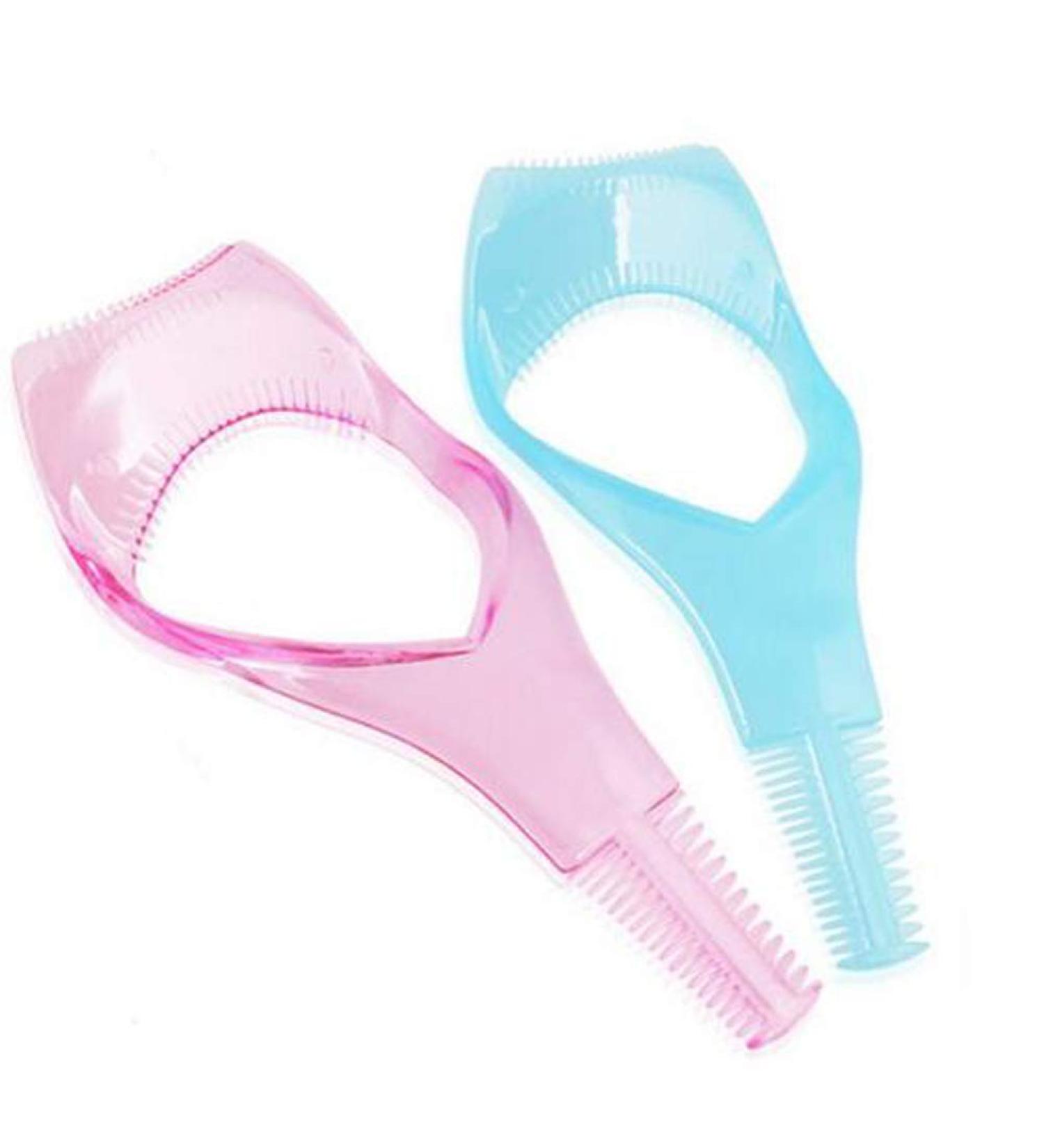 Buy 2 Pcs Plastic Makeup Eyelash Tools - Brush Curler & Comb for Perfect Mascara Application | International Shipping Available - Buy Online on GoSupps.com