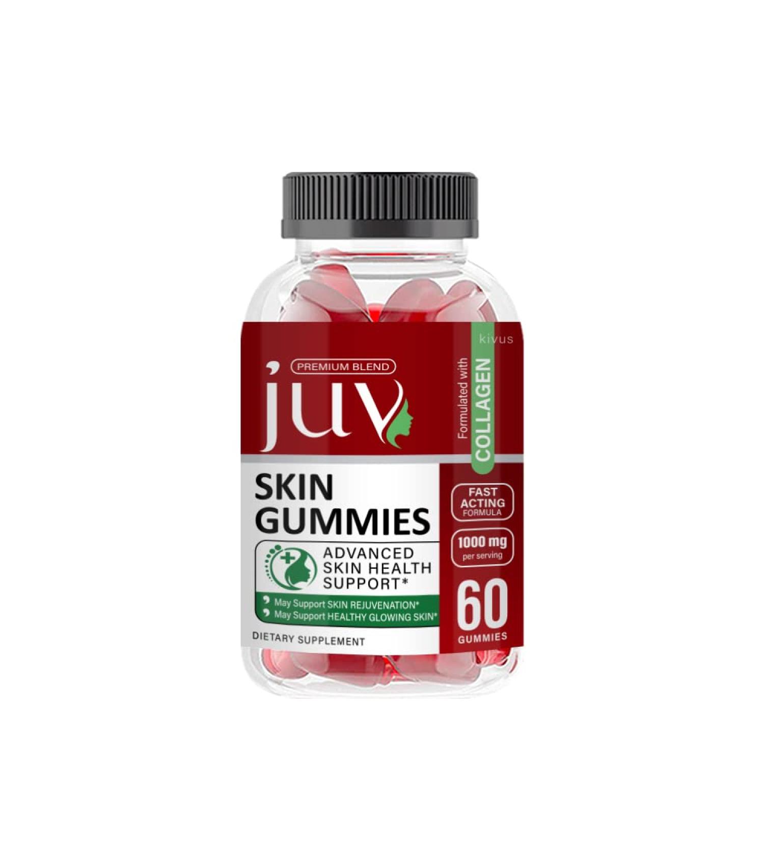 JuvSkin - Juv Skin Advanced Skin Health Support Gummies (Single 60 Count)