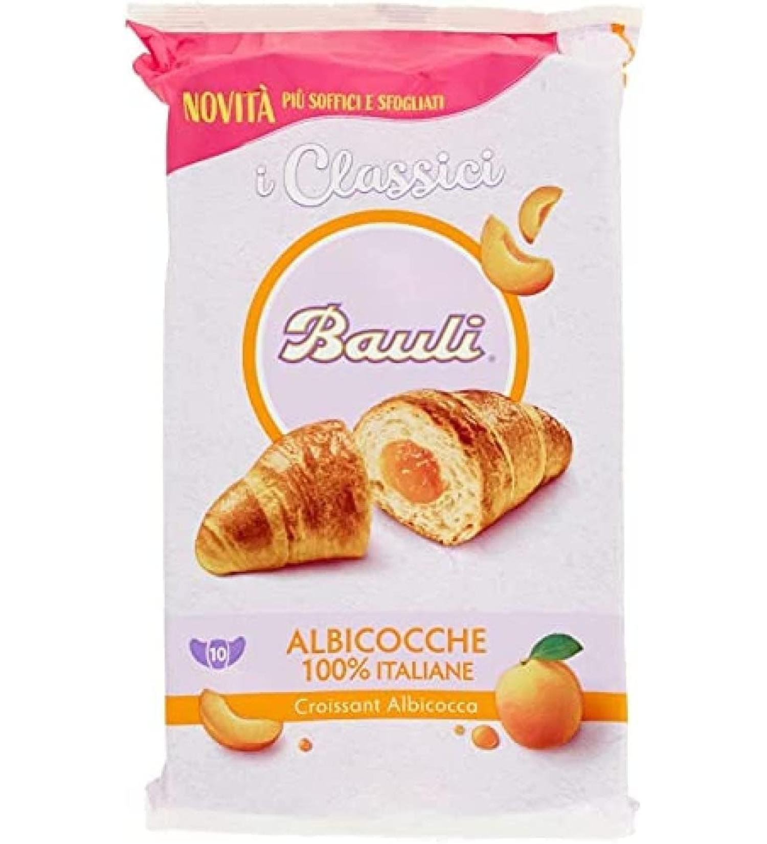  Bauli Bauli Cornetti Apricot Jam Cockaints 6 x 50 g Pack of 3 - Buy Online on GoSupps.com