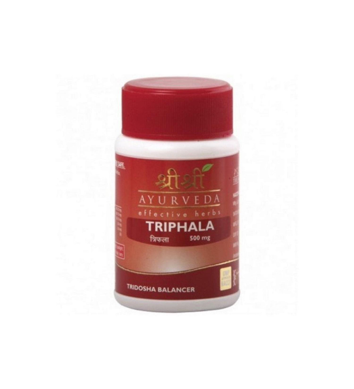 SRI SRI AYURVEDA Triphala Natural Herbal 60 Tablets
