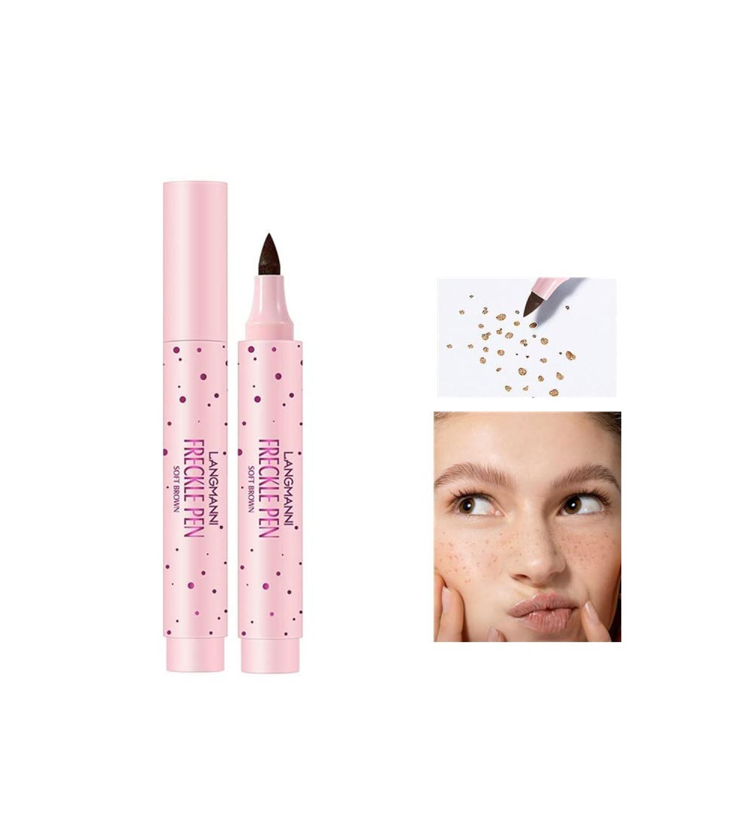Simulated Freckle Pen - Natural Waterproof Makeup for Professional Freckles | Light Brown (1 Pack) - Buy Online on GoSupps.com