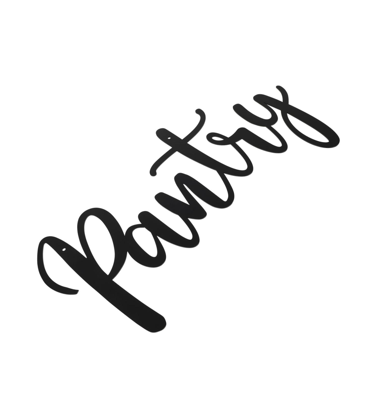 Alipis 1set Wrought Iron Wall Hanging Wedding Decorations Para De Pared Sign Wall Decor Household Pantry - Buy Online on GoSupps.com