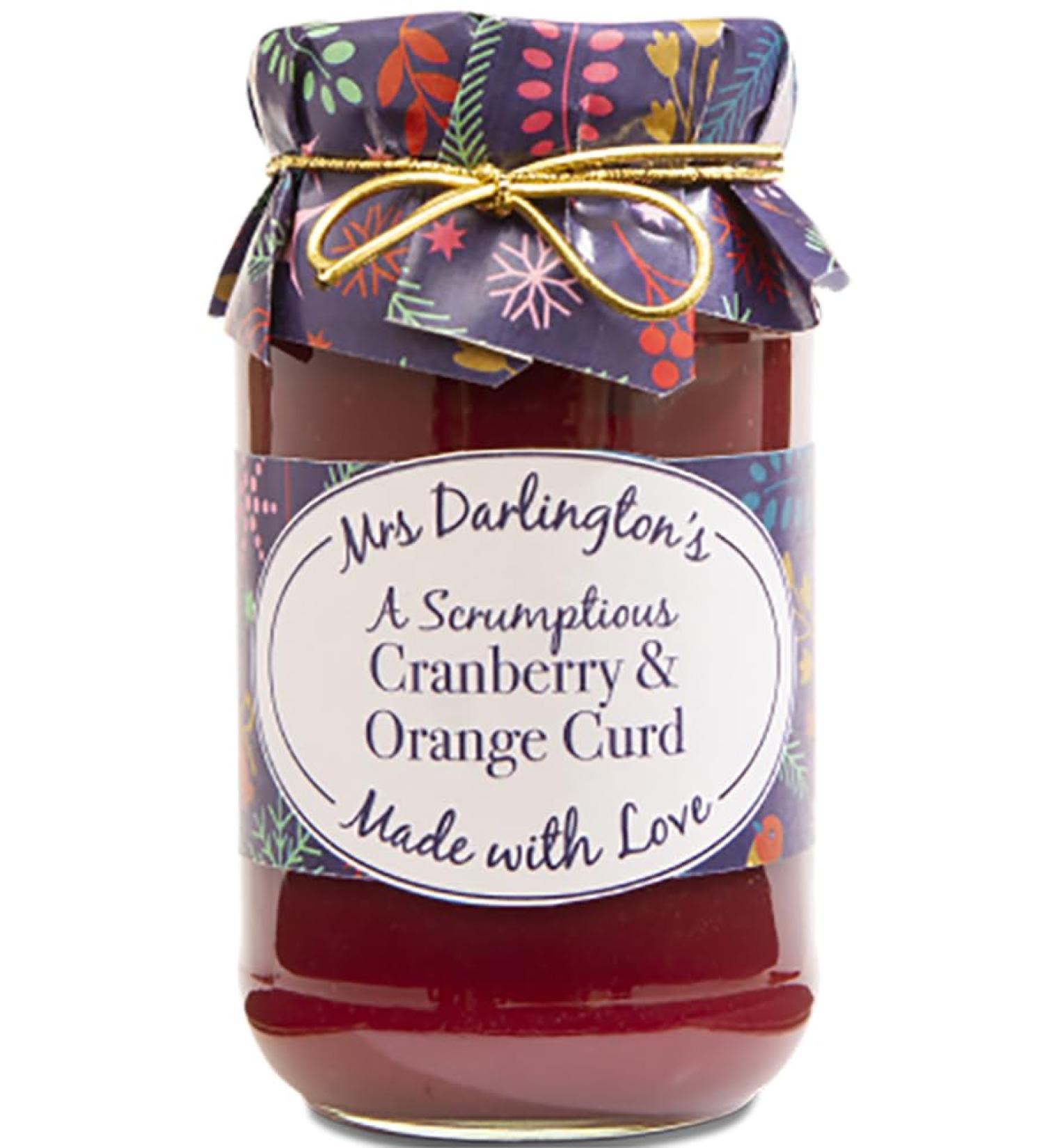 Mrs Darlington's Christmas Cranberry & Orange Curd