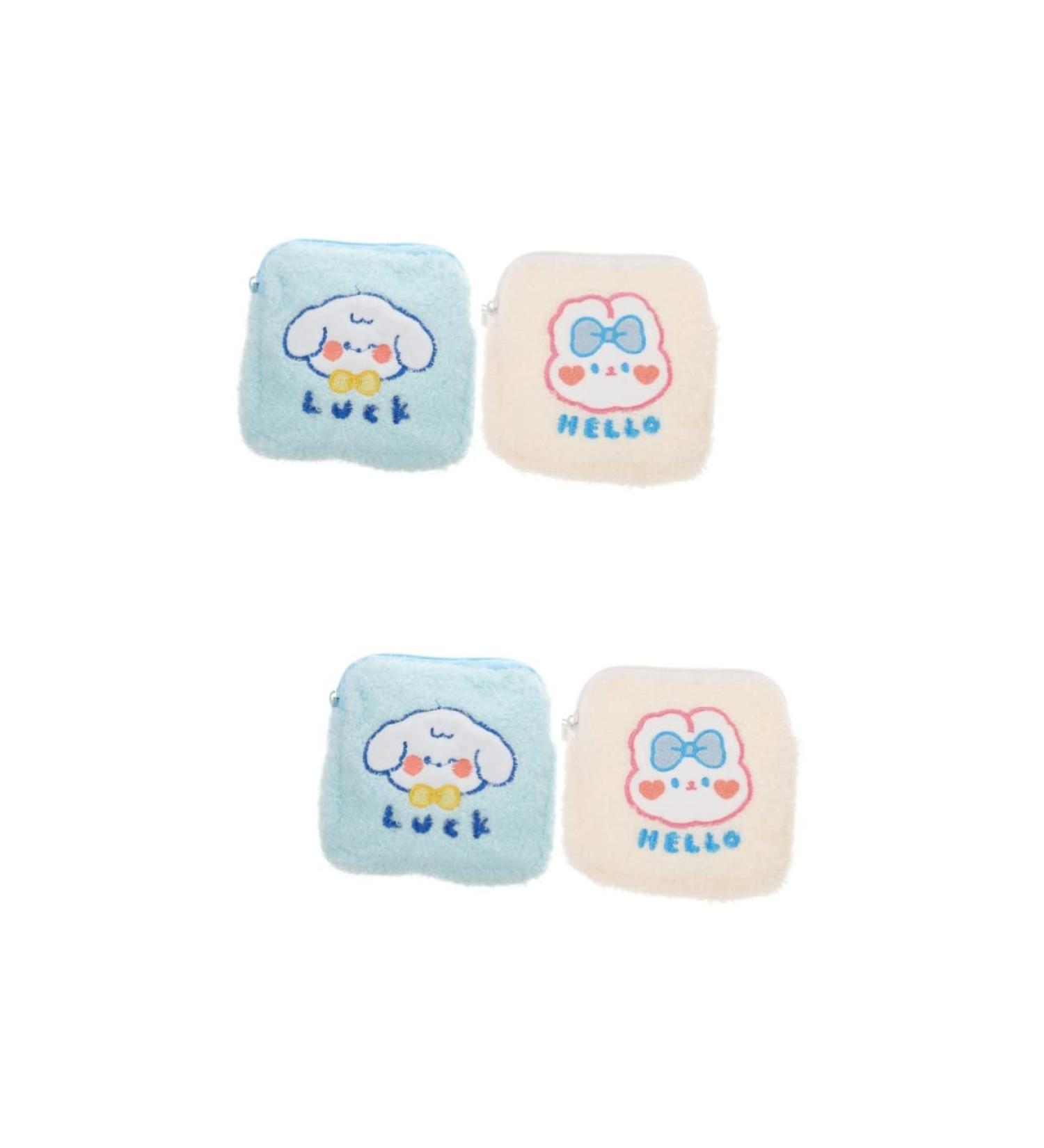 Period Bag 4 Pcs Multi-function Napkin Storage & Coin Purse Set - Assorted Colors - Buy Online on GoSupps.com