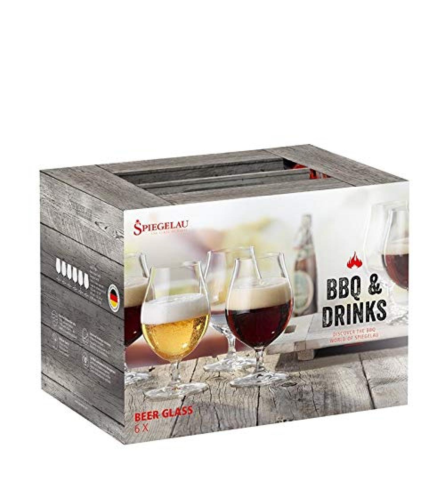  EKM Living Spiegelau value set 2 x 6 glassespieces beer glass 49924 BBQ & Drinks 4991788 and free 1 x Trinitae body care product - Buy Online on GoSupps.com