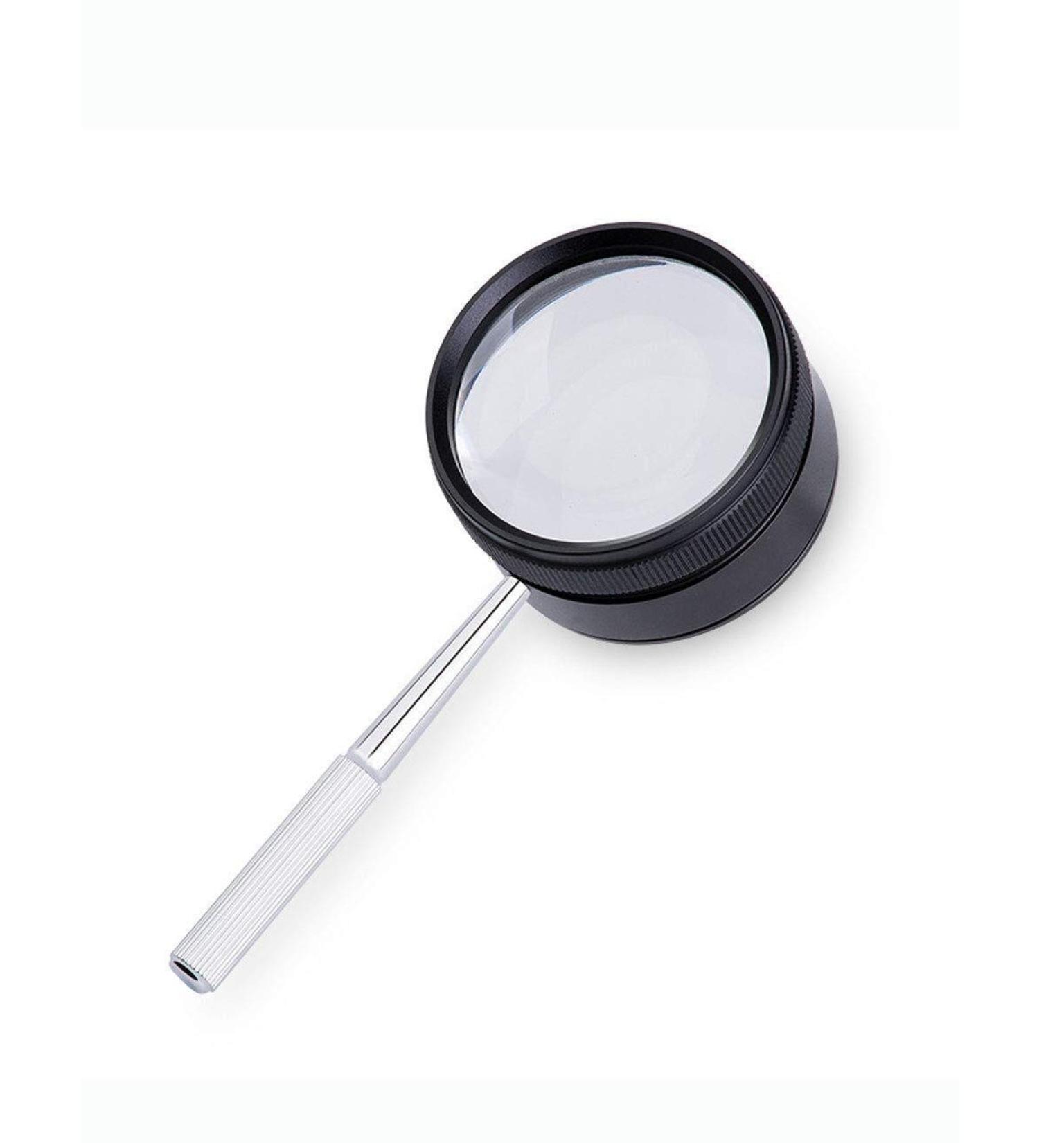 High-Definition Handheld Glass 35 Times Distortion-Free Reading Magnifier Metal Material Suitable for The Elderly to Read Survey Philately Appreciation Made in China - Buy Online on GoSupps.com