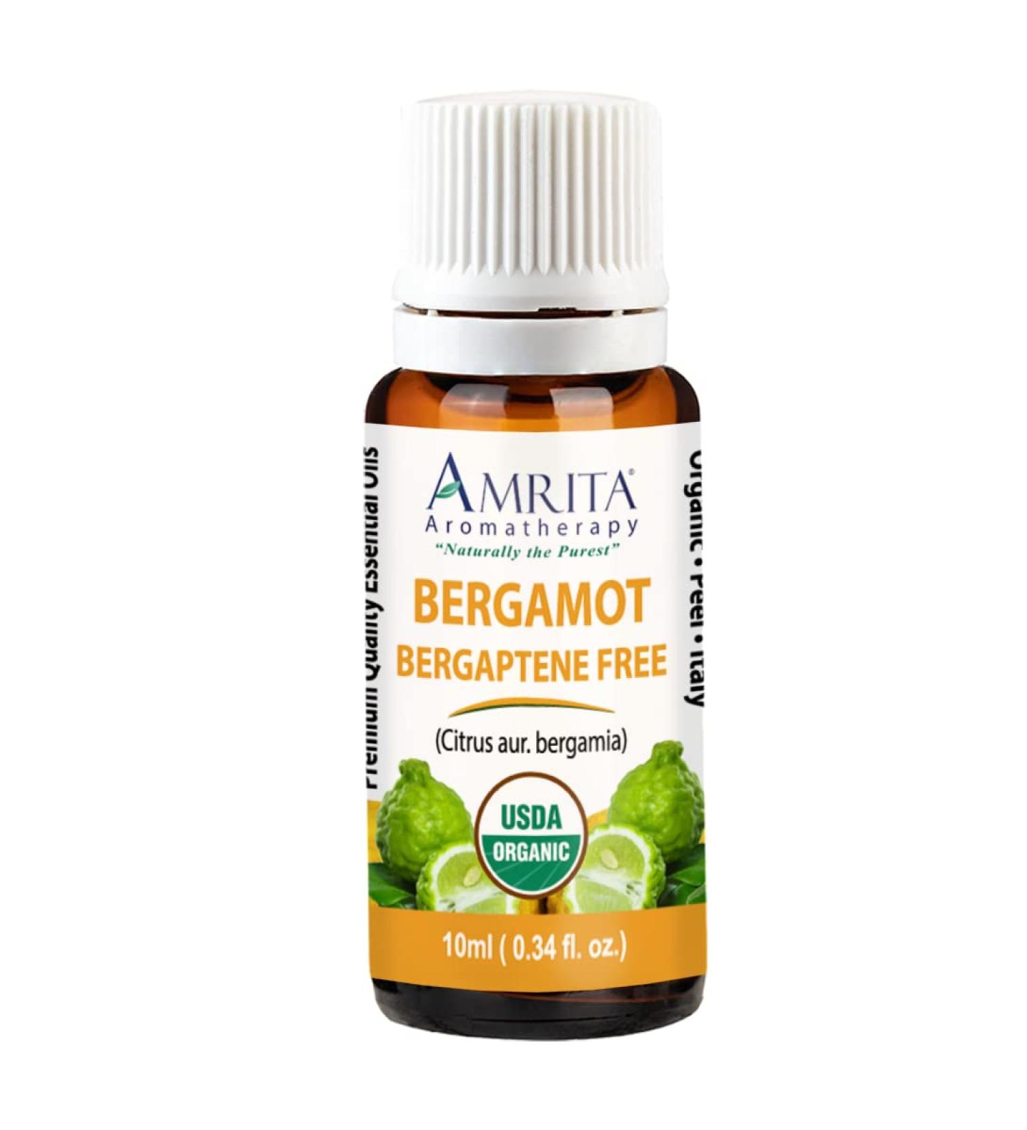 Organic Bergamot Bergaptene Free Essential Oil 100% Pure and Undiluted Citrus AUR. bergamia Premium Quality Aromatherapy Oil Tested and Verified Size: 10mL (0.34 Fl. Oz.) 0.34 Fl Oz (Pack of 1) - Buy Online on GoSupps.com