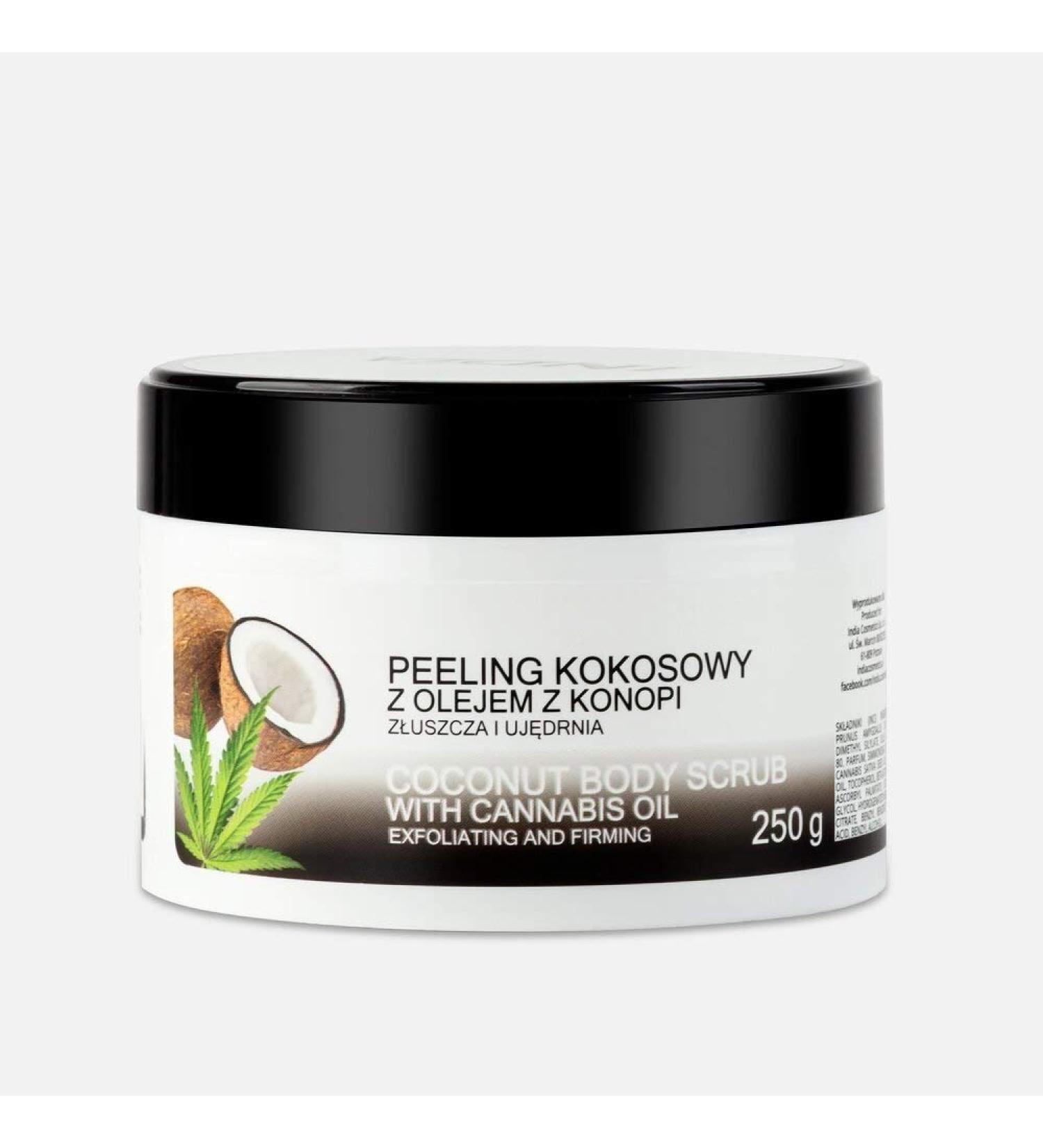 INDIA Coconut Body Scrub with Cannabis Oil 250g
