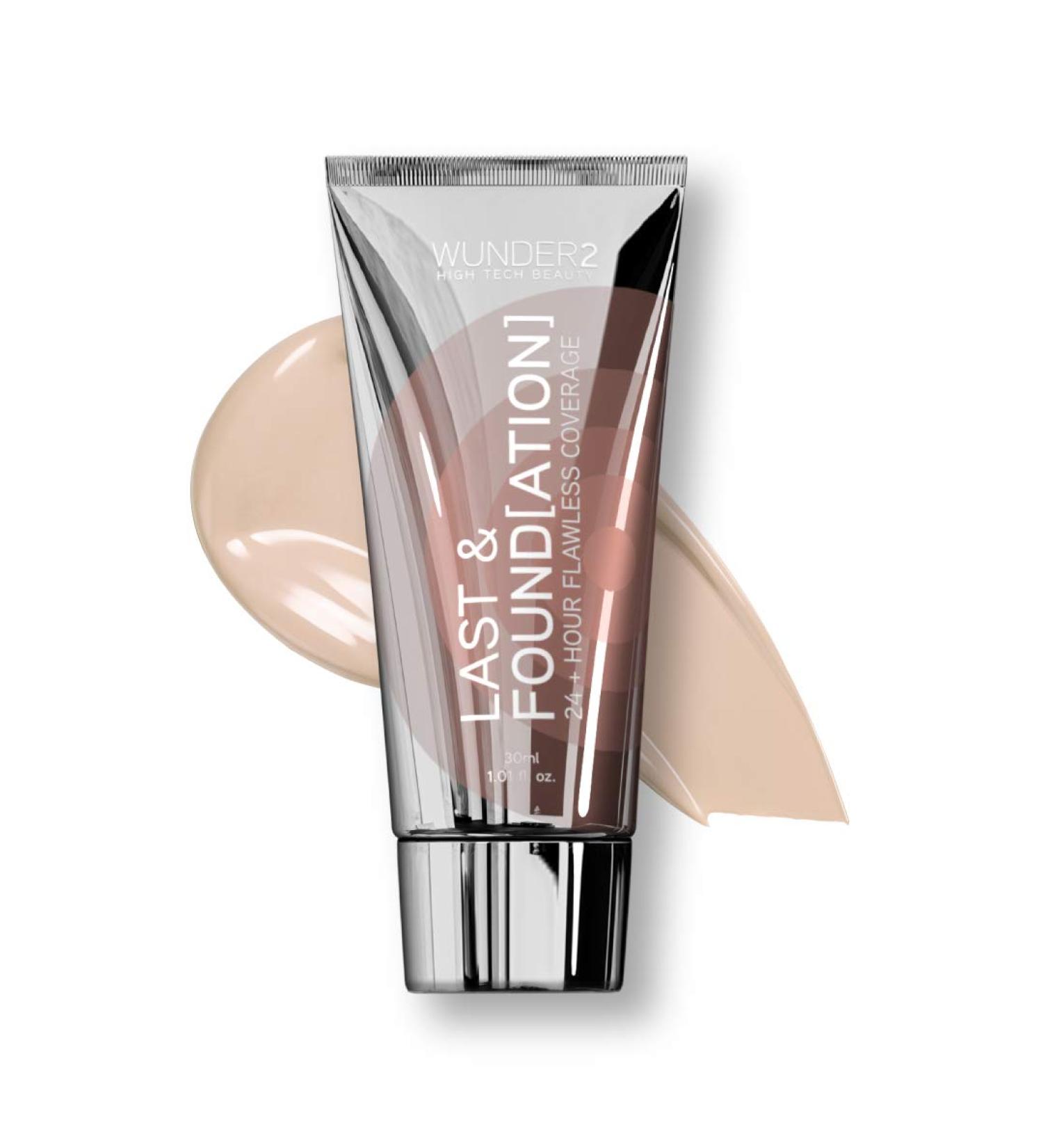 Wunder2 Last Foundation Makeup - Sand - 1.01 Fl. Oz.