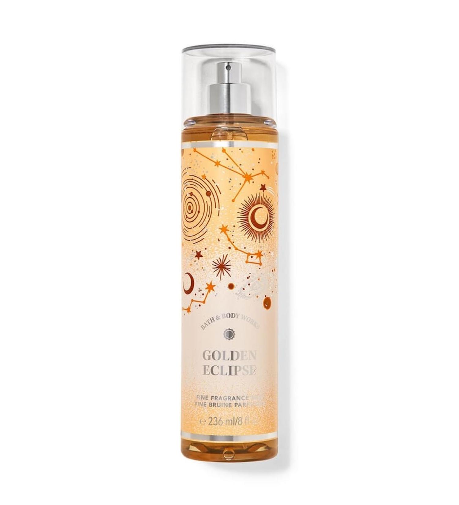 Bath & Body Works Fine Fragrance Body Spray Mist 8 fl oz / 236 mL (Golden Eclipse)