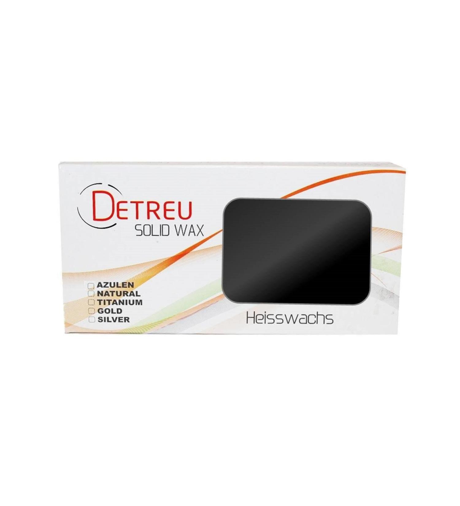 Detreu hot wax Black 500G (Sir Agda)