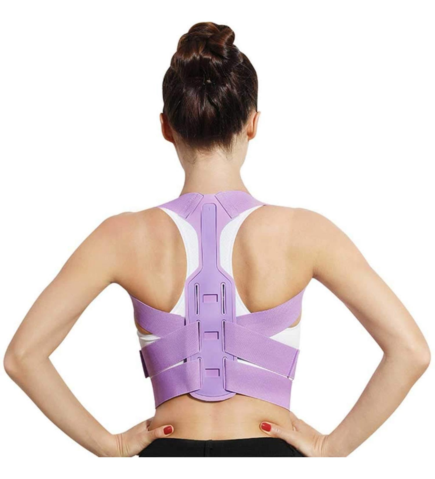 Adjustable Brace Support Belt - Posture Corrector for Back Shoulders & Lumbar - Small-S Size - Buy Online on GoSupps.com