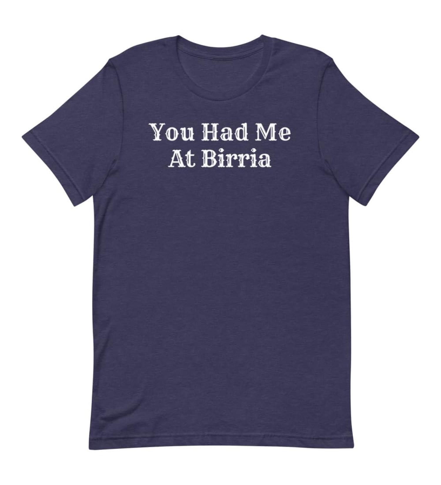 Humorous Birria Hispanic Tortilla Tacos Nachos Enthusiast Novelty Mexico M Heather Midnight Navy