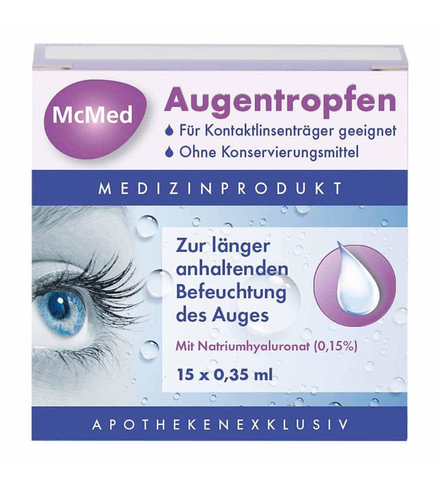 McMed eye drops 15x0.35 ml