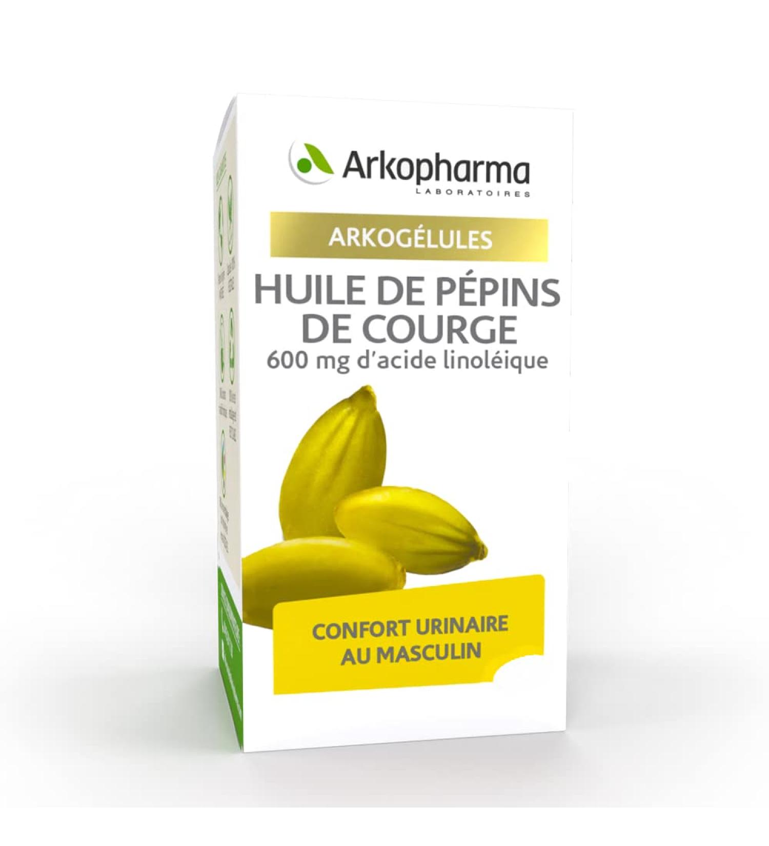 Arkopharma Arkog lules Huile de P pins de Courge 180 Capsules