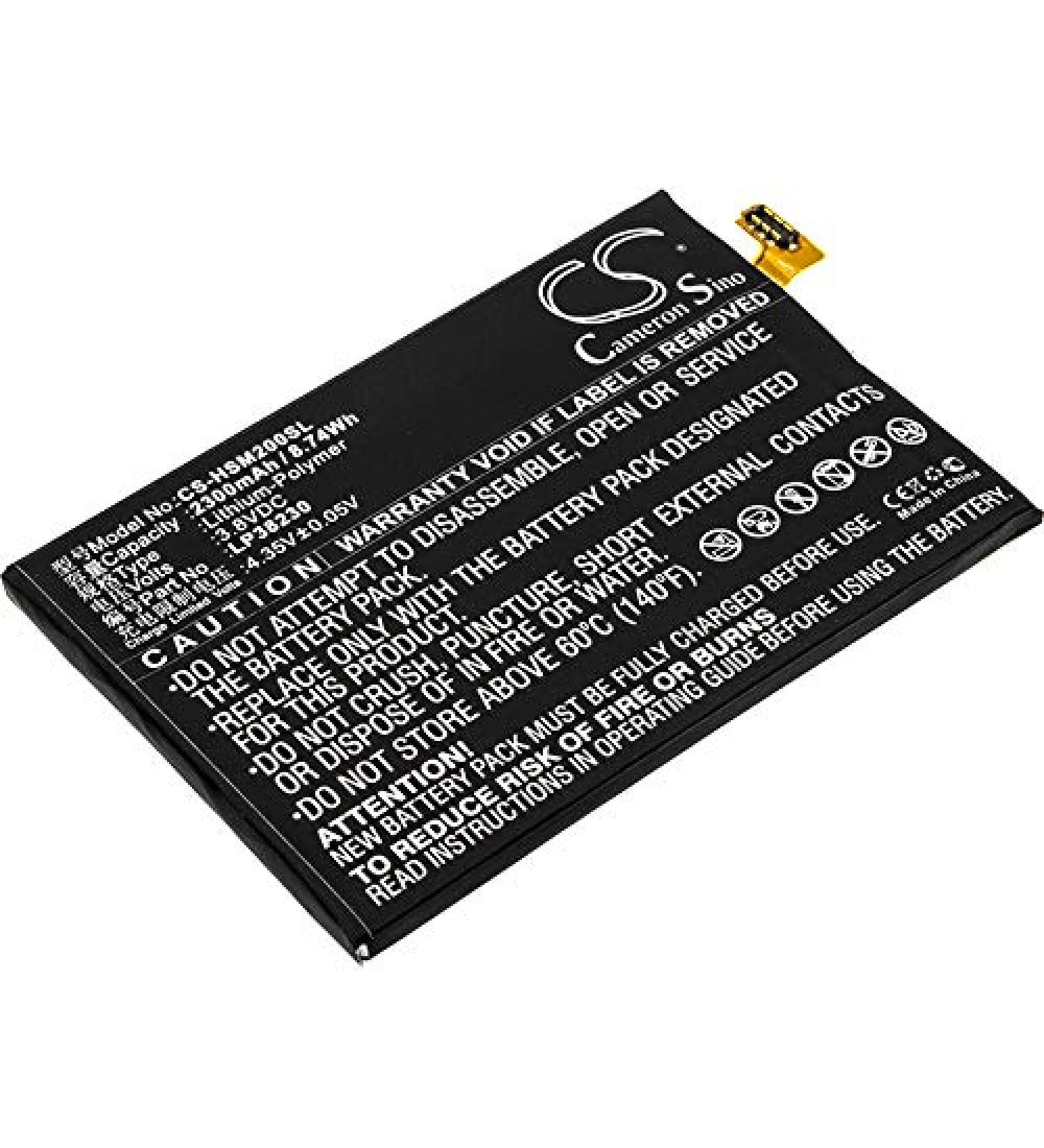 Replacement Battery for D2-M LP38230 | 2300mAh Li-Polymer Battery for International Shipping - Buy Online on GoSupps.com