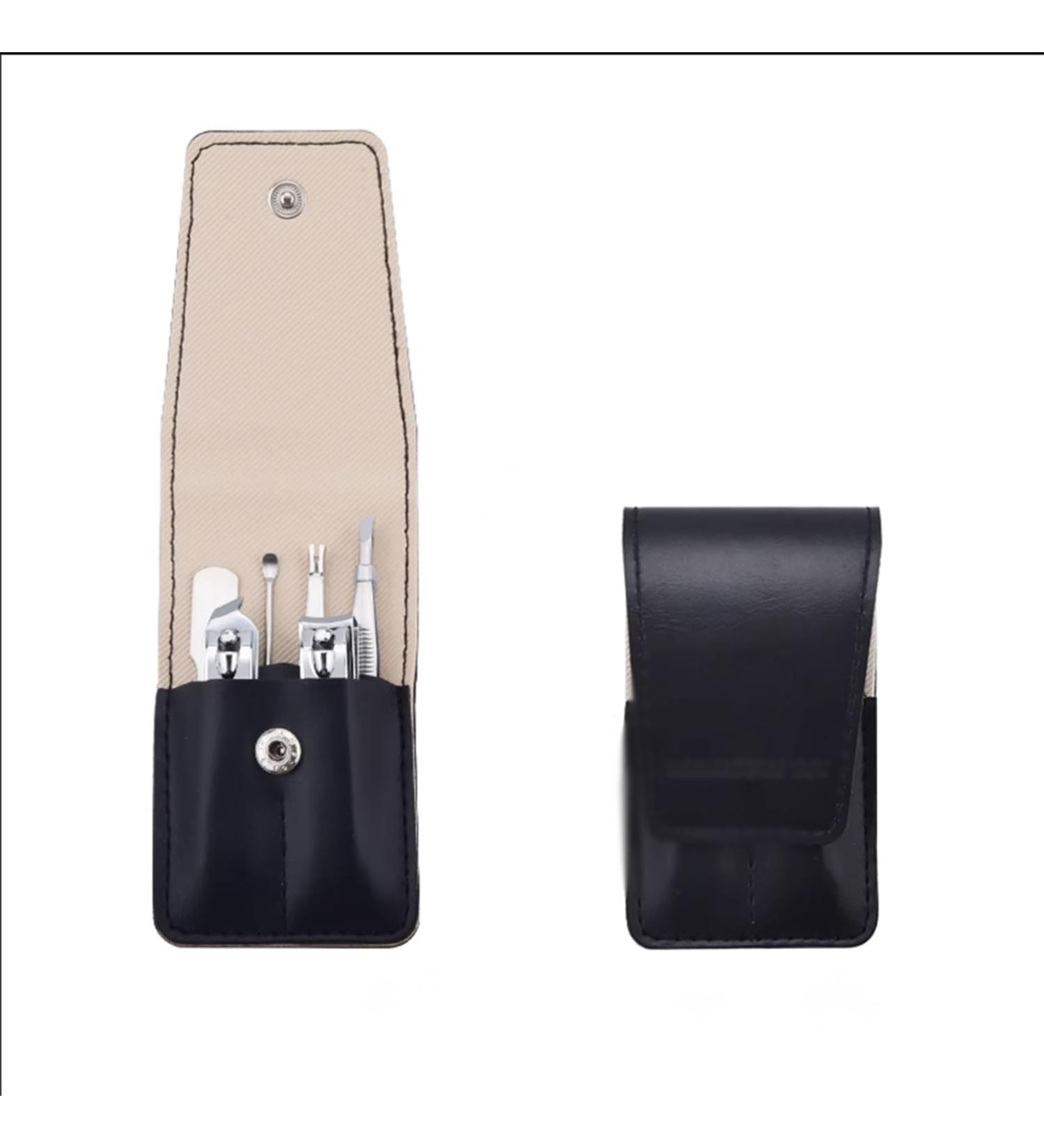 Manicure Set Professional Nail Clippers Set in One Stainless Steel Pedicure Kit Nail Clipper Set Suitable as a Gift (Color : Black B) - Buy Online on GoSupps.com