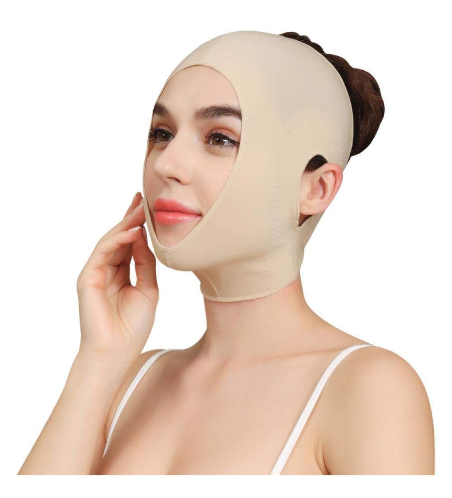 Facelifting Bandage Sleeping Shape No Trace V Thin Face Band for Beauty Double Chin Shaping & Lifting - Buy Online on GoSupps.com
