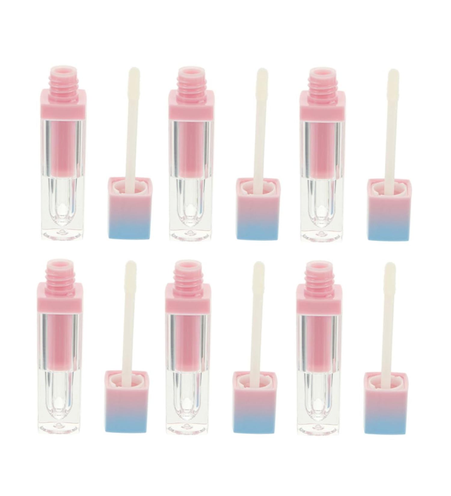 PACKOVE 6 Pi ces Tubes de Lip Gloss Vides Conteneurs Diy Couleur D grad e Pratiques pour Voyage et Utilisation Quotidienne Uniques et Esth tiques - Buy Online on GoSupps.com