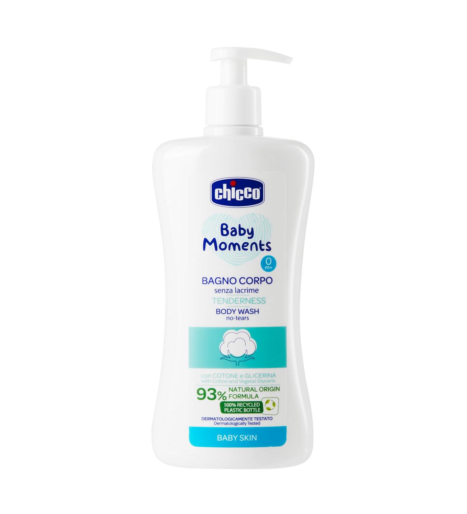 Chicco Baby Moments Bagno Tenerezza 500 Ml - Gentle Baby Bath & Care | Shop Internationally - Buy Online on GoSupps.com