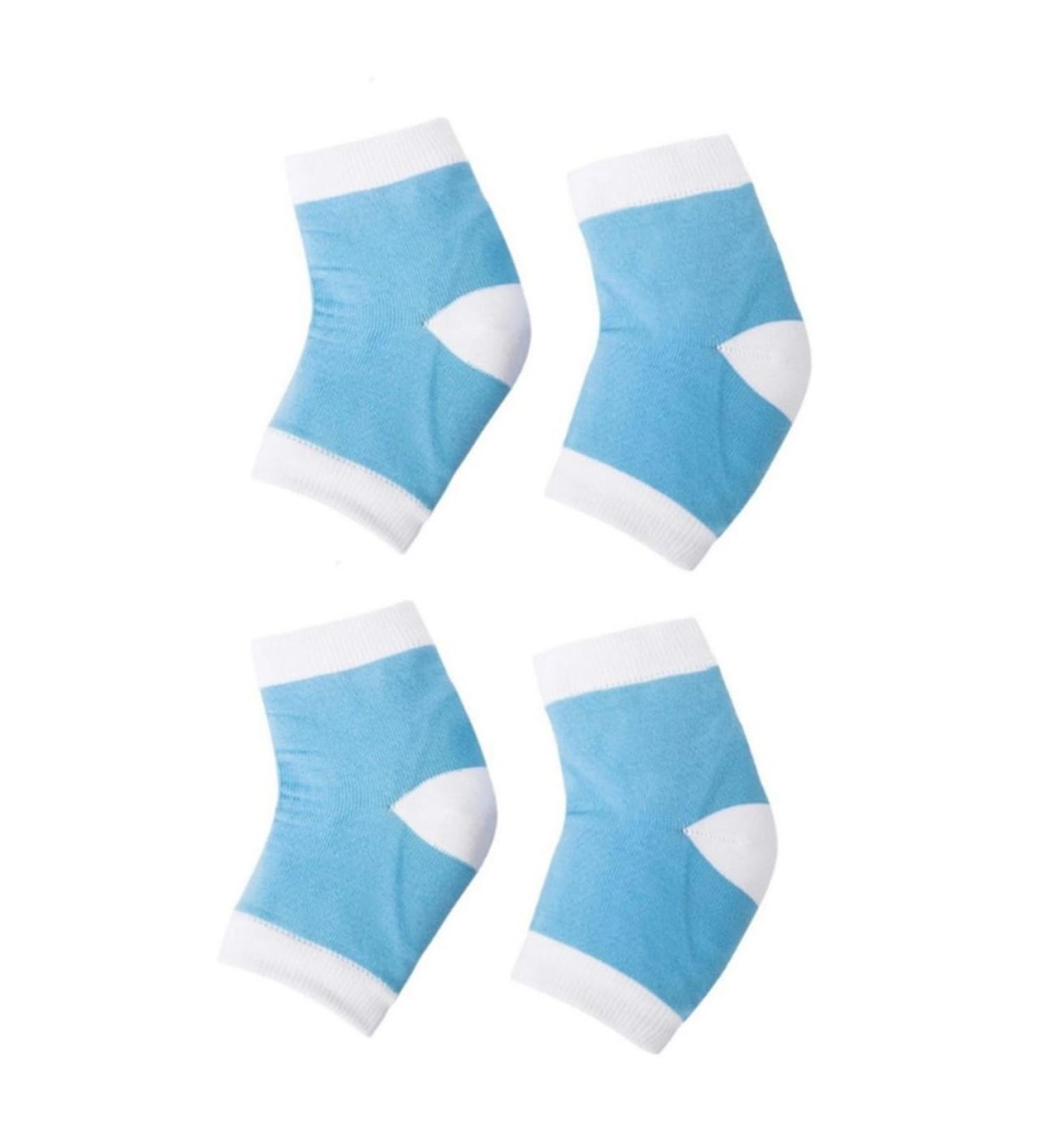 FRCOLOR 2 Pairs Nylon Gel Socks Foot Care Feet Heel Socks Cotton Fabric Socks Shoes Brightening Socks Moisturising Socks Whitening Heel Socks Foot Protection - Buy Online on GoSupps.com