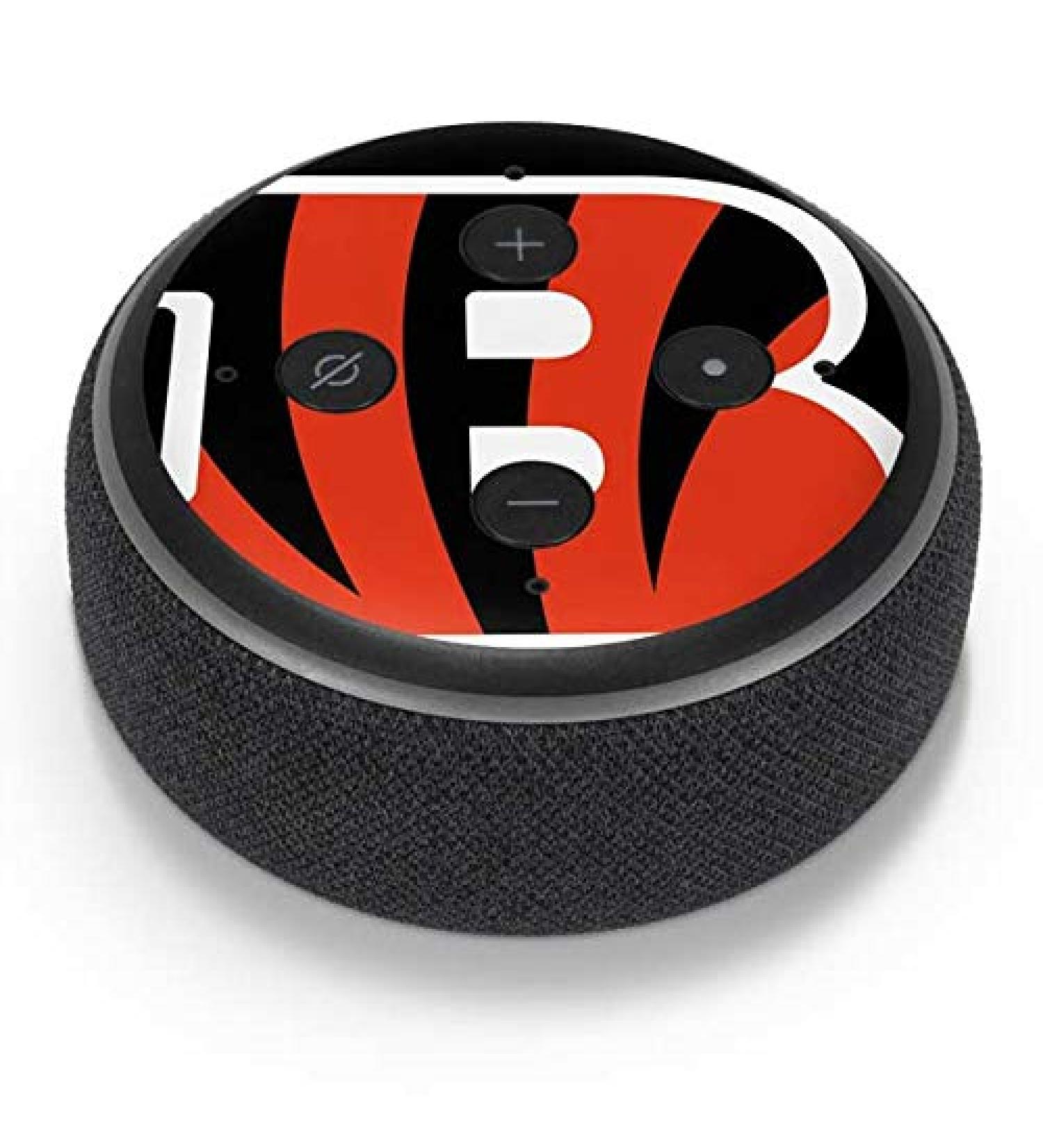 NFL Cincinnati Bengals Echo Dot 3 Decal - Officially Licensed Large Logo Skin by Skinit - Buy Online on GoSupps.com
