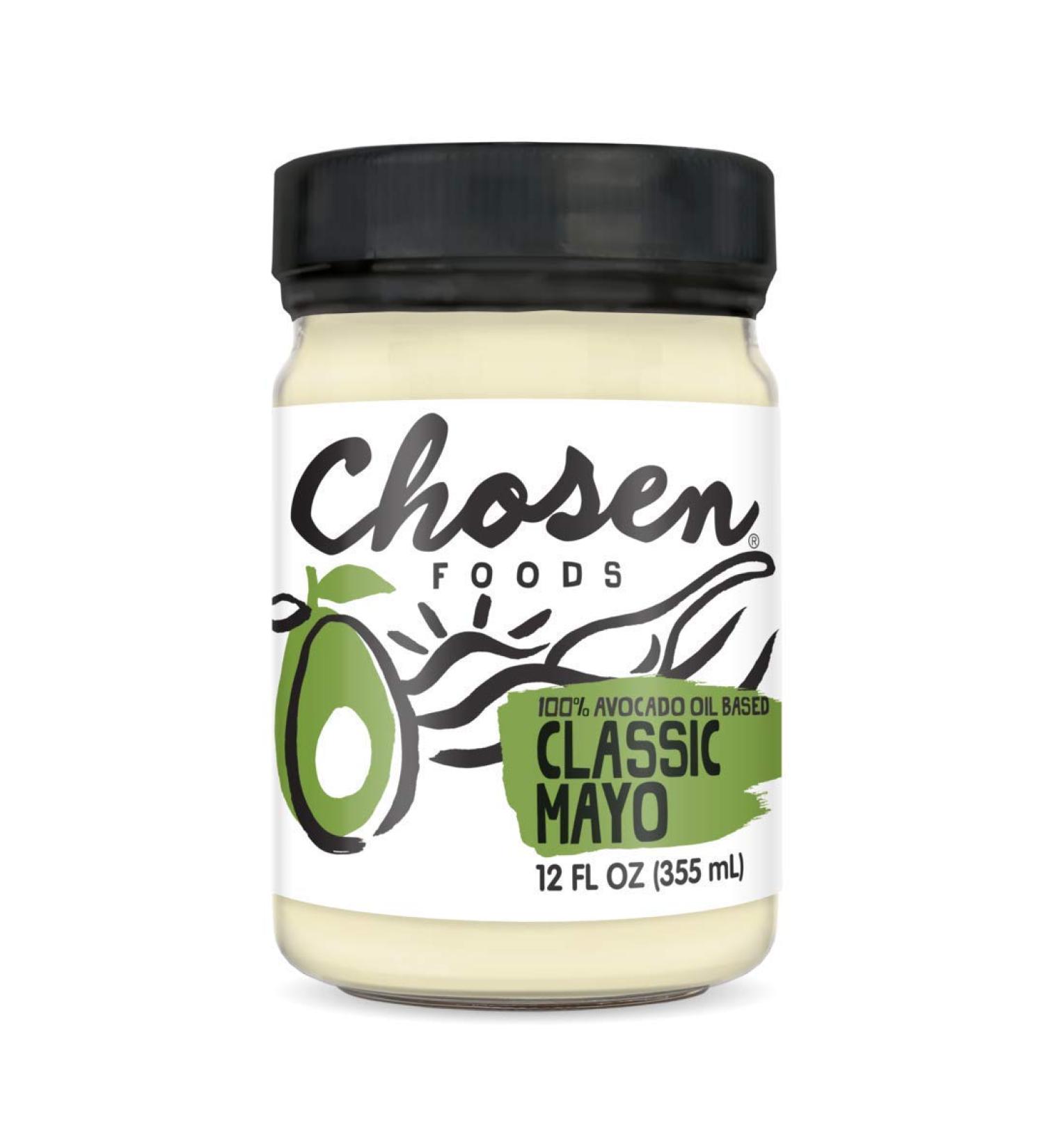 Chosen Foods 100% Avocado Oil Mayonnaise - Gluten & Dairy Free, Keto & Paleo Friendly, 12 fl oz - Buy Online on GoSupps.com